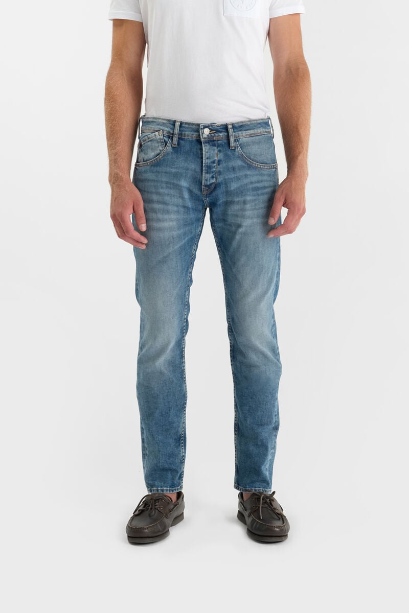 Slim stretch jeans, length 34 LE TEMPS DES CERISES Blue