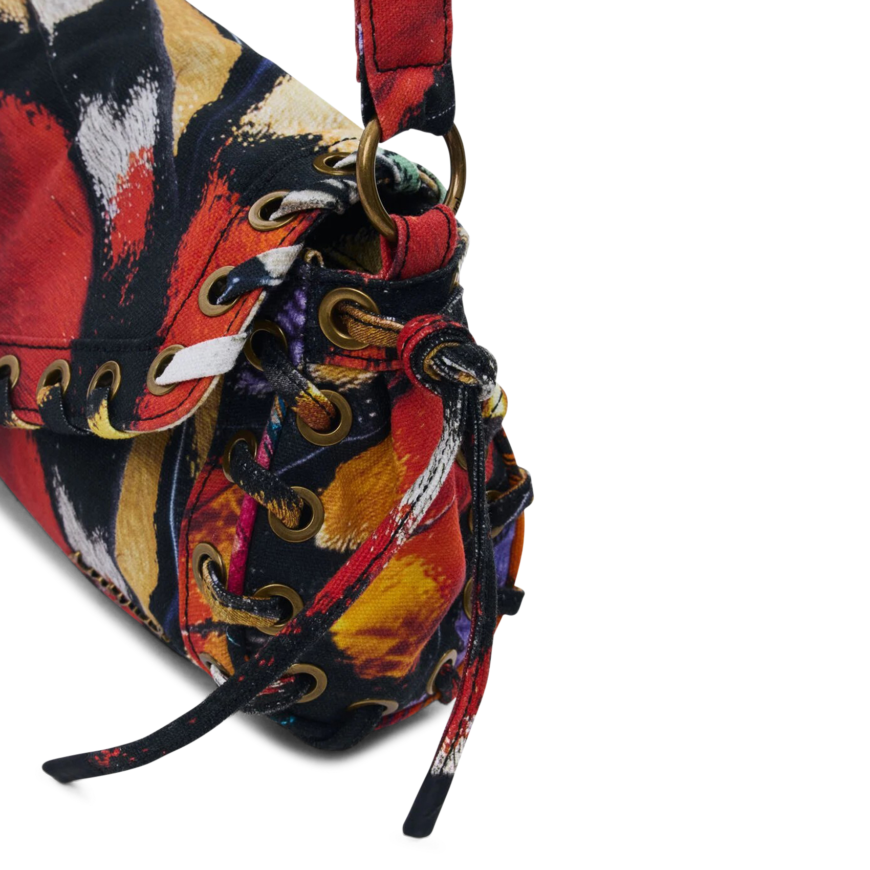 Sac en coton imprimé DESIGUAL Multicolore