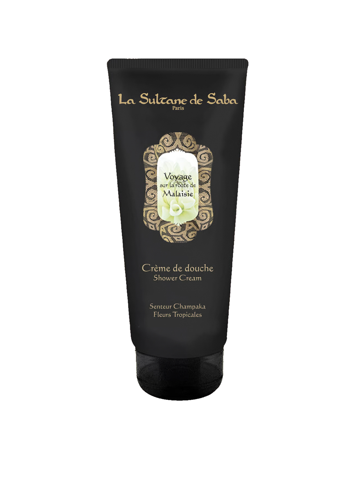 Crème de douche Jasmin et Fleurs tropicales LA SULTANE DE SABA No color