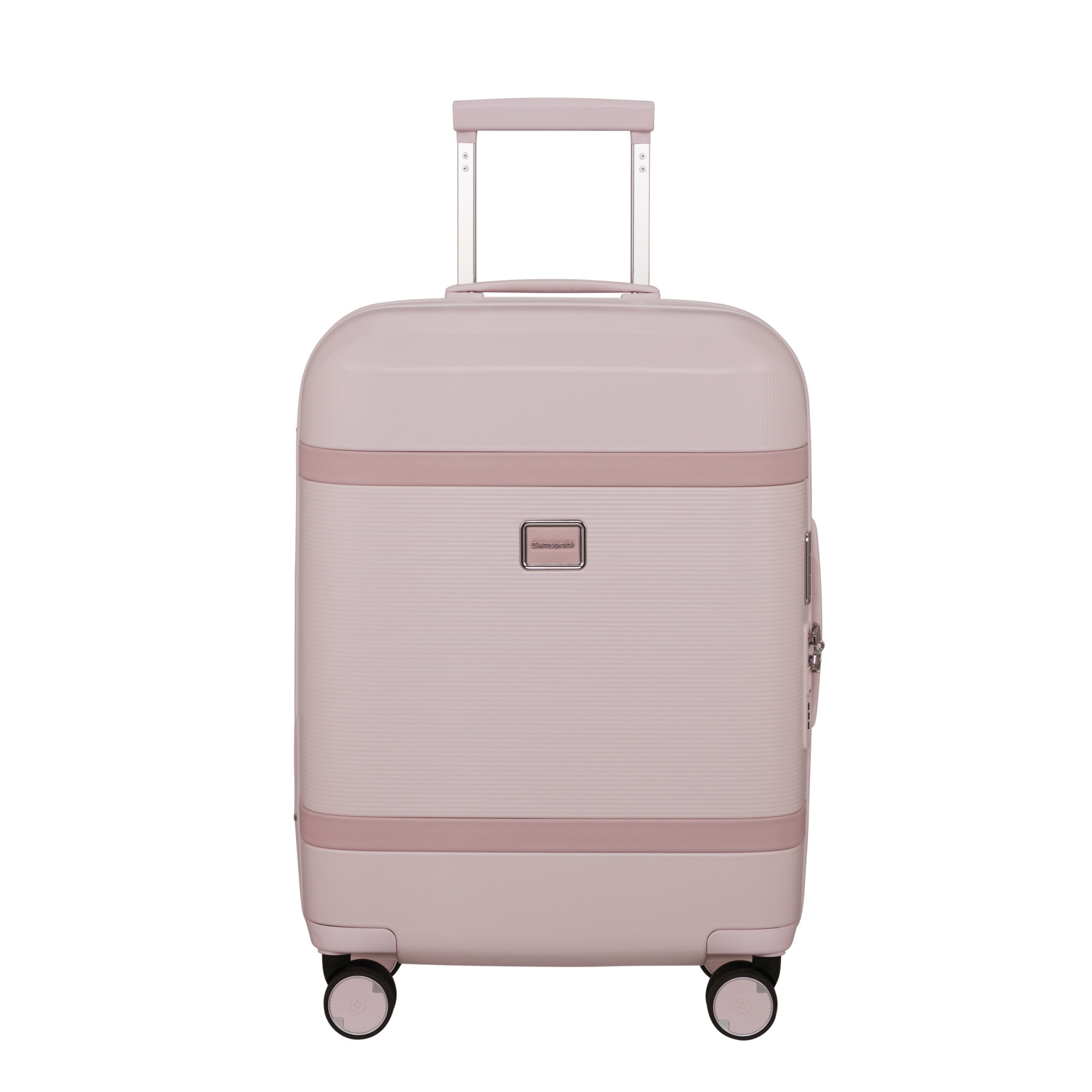 Image suitcase 4 wheels size small SAMSONITE Pink
