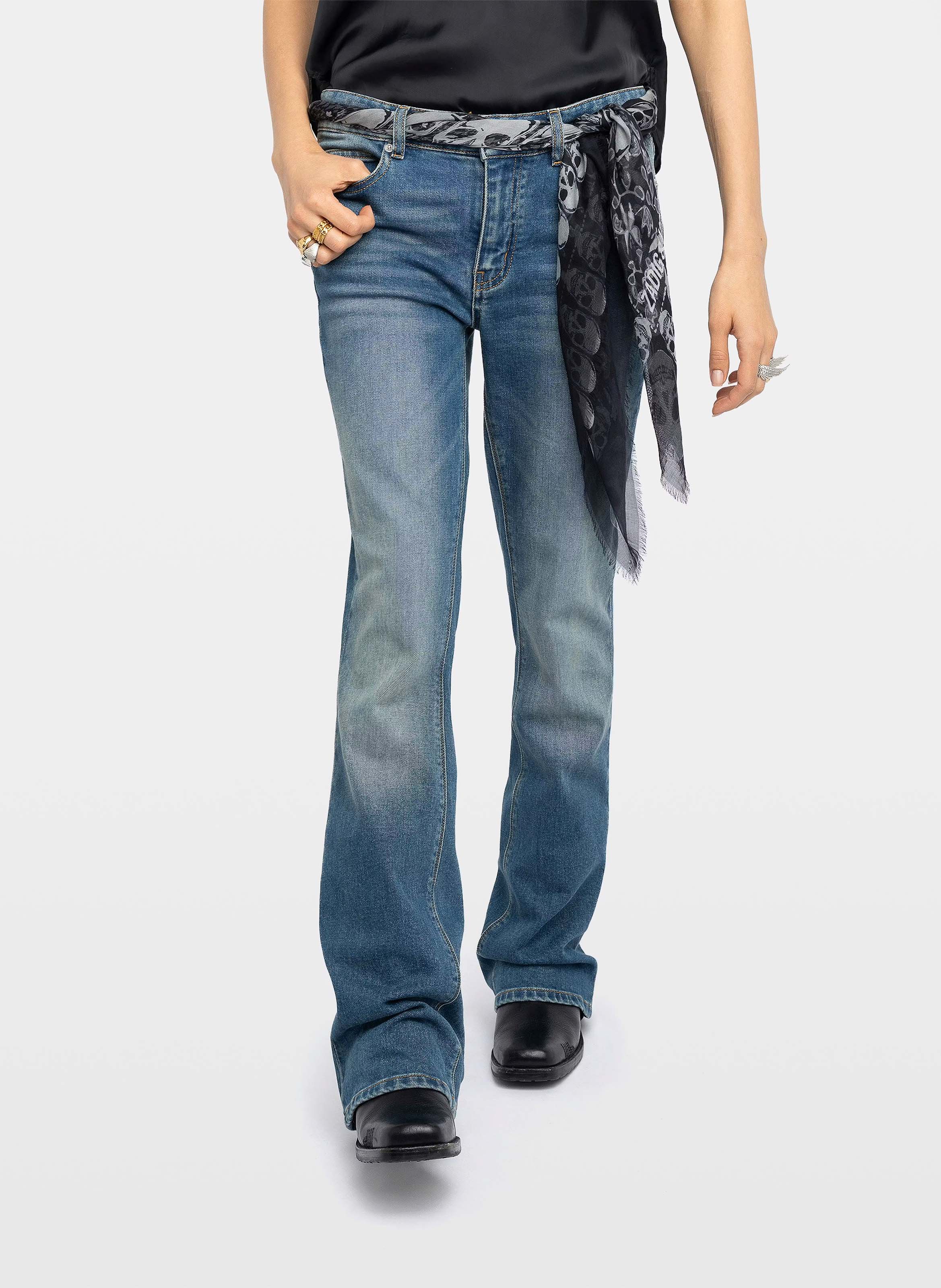 - 86 x 182 cm. ZADIG&VOLTAIRE Zwart