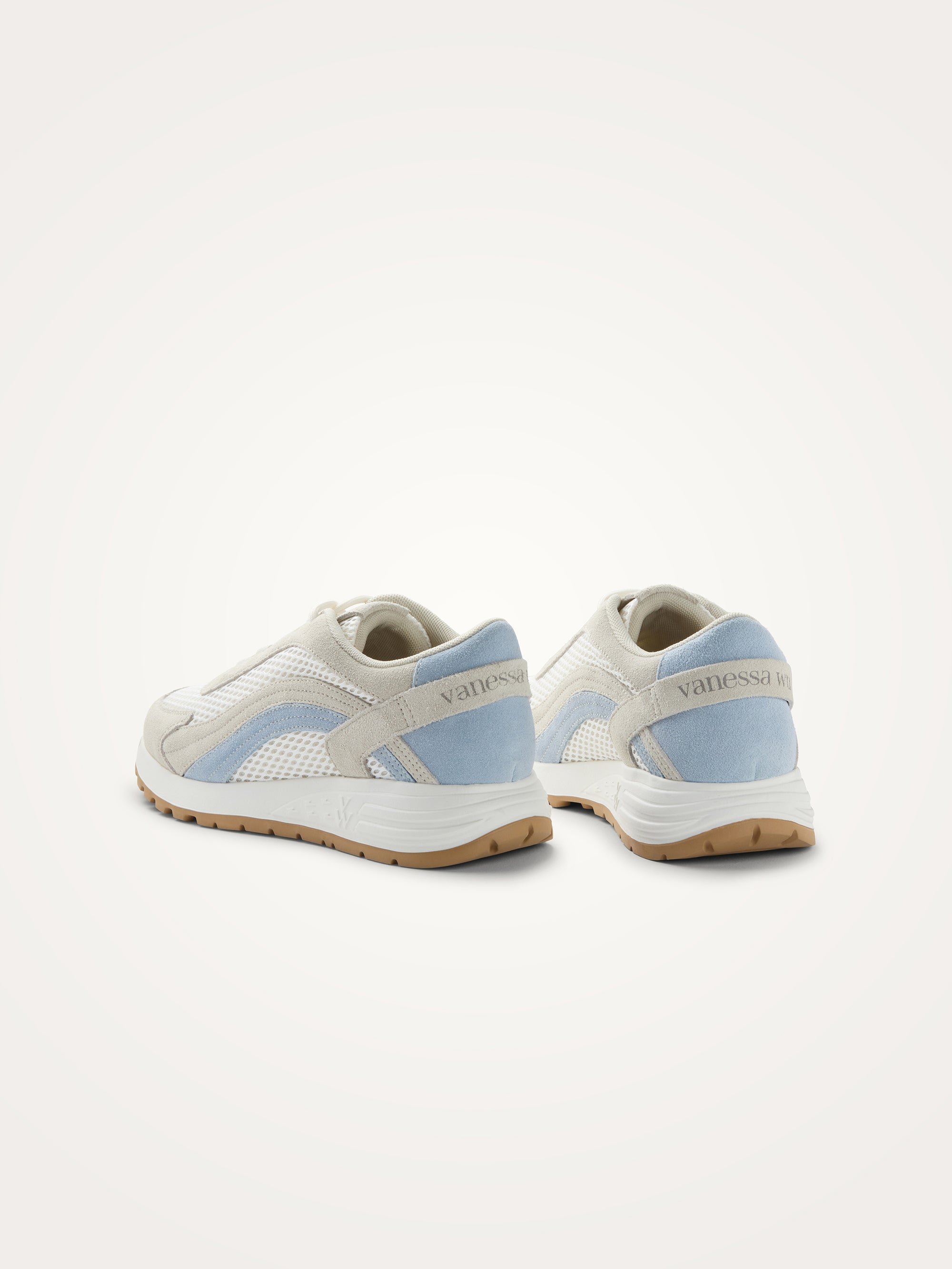 Sneakers with side panels on a sporty sole VANESSA WU Blue
