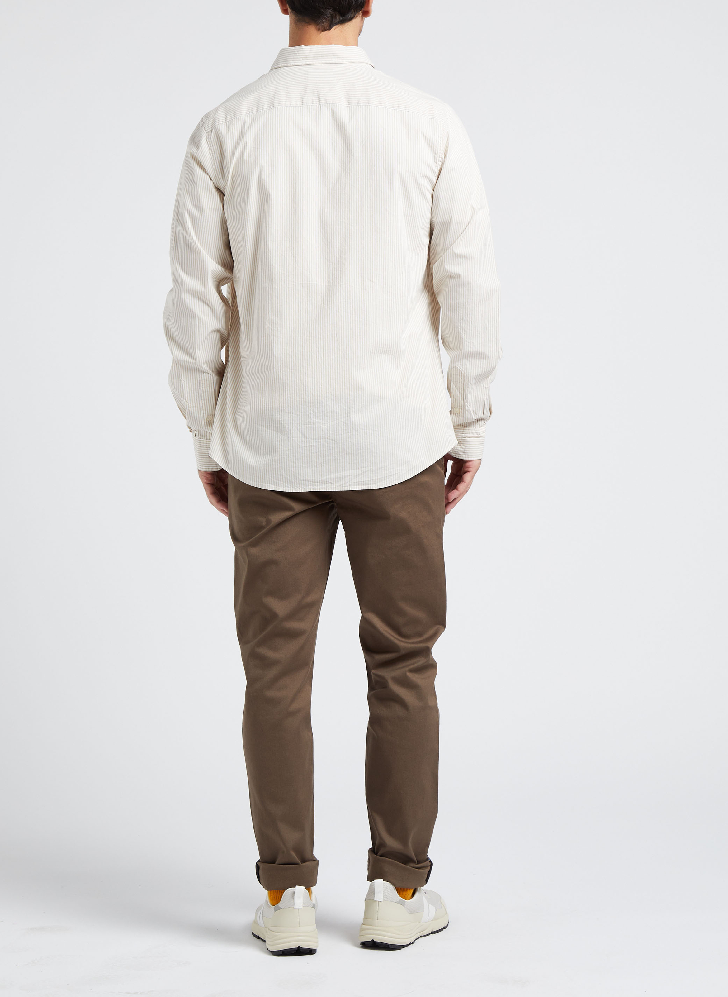 Flache Mesh-Sneaker VEJA Weiss