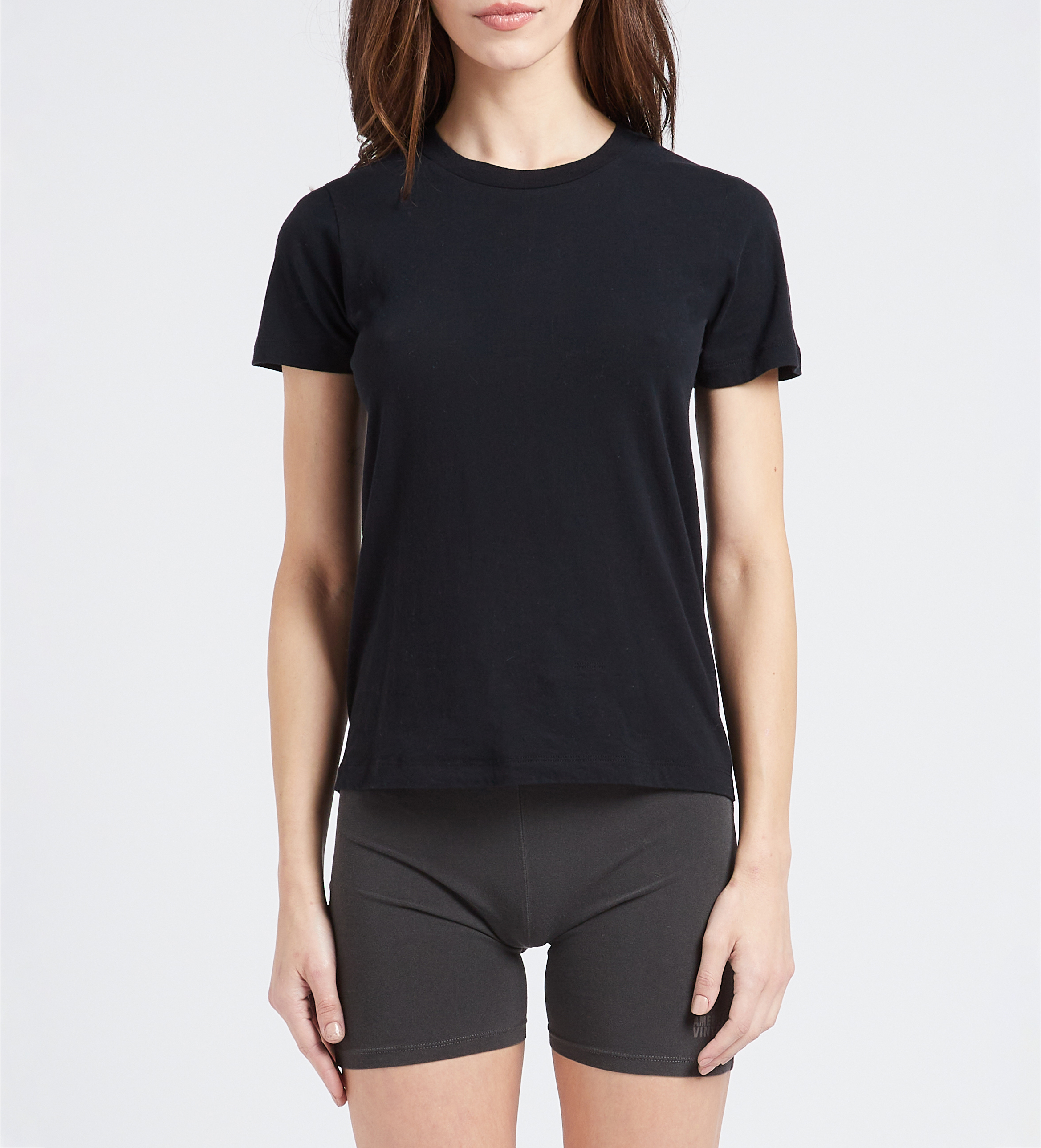 Round-neck cotton T-shirt AMERICAN VINTAGE