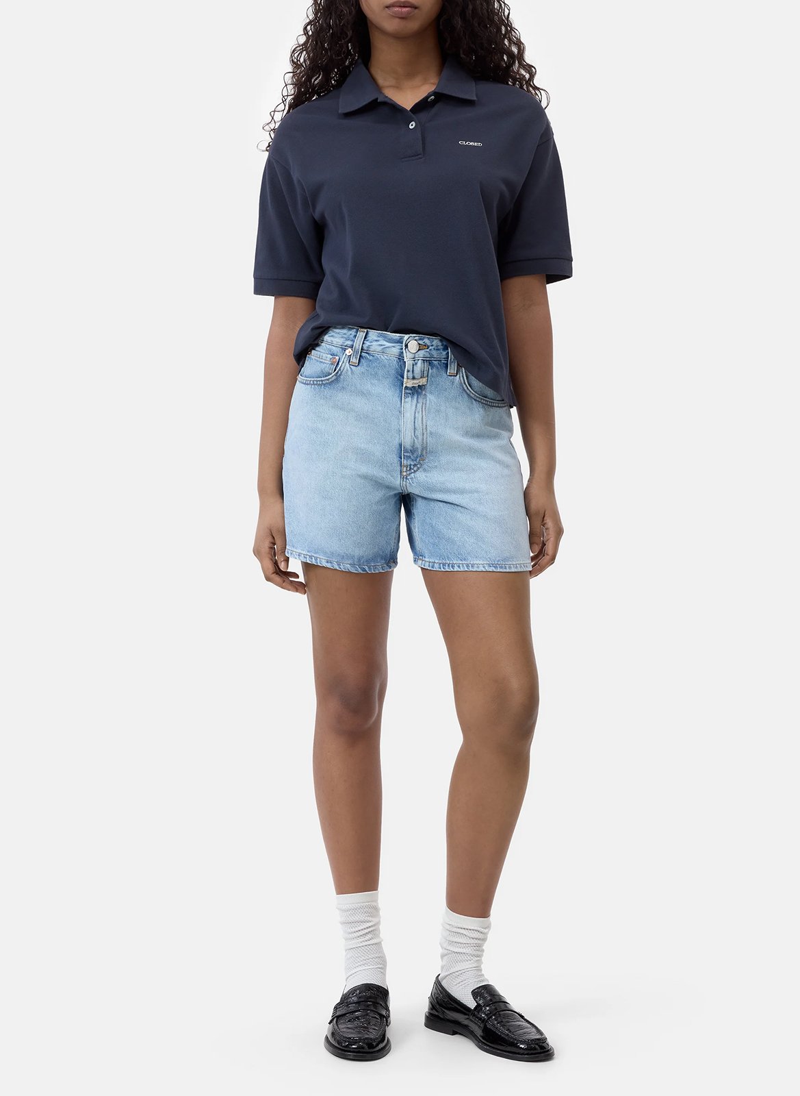 Short en jean CLOSED Bleu