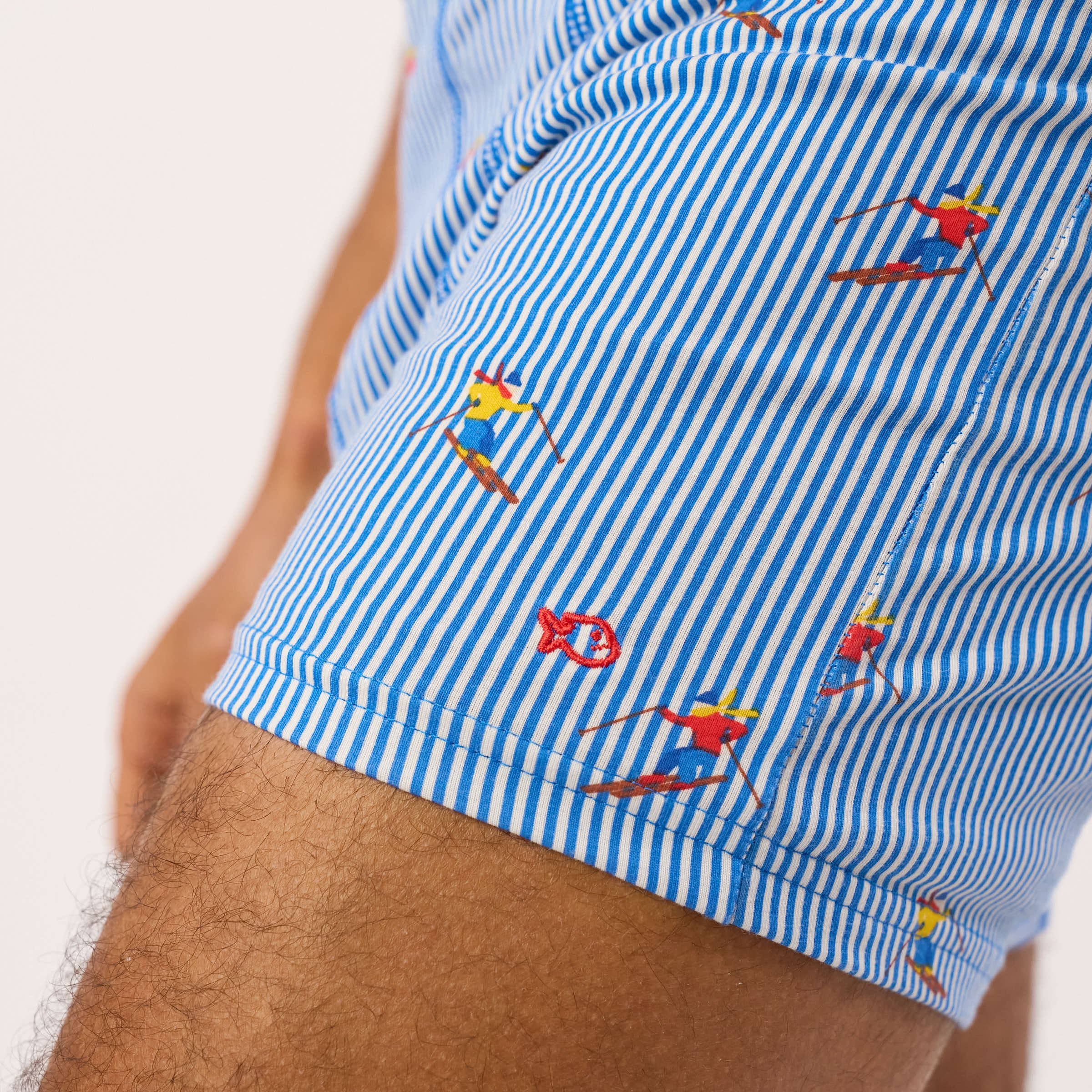 Organic cotton boxers BILLYBELT Blue