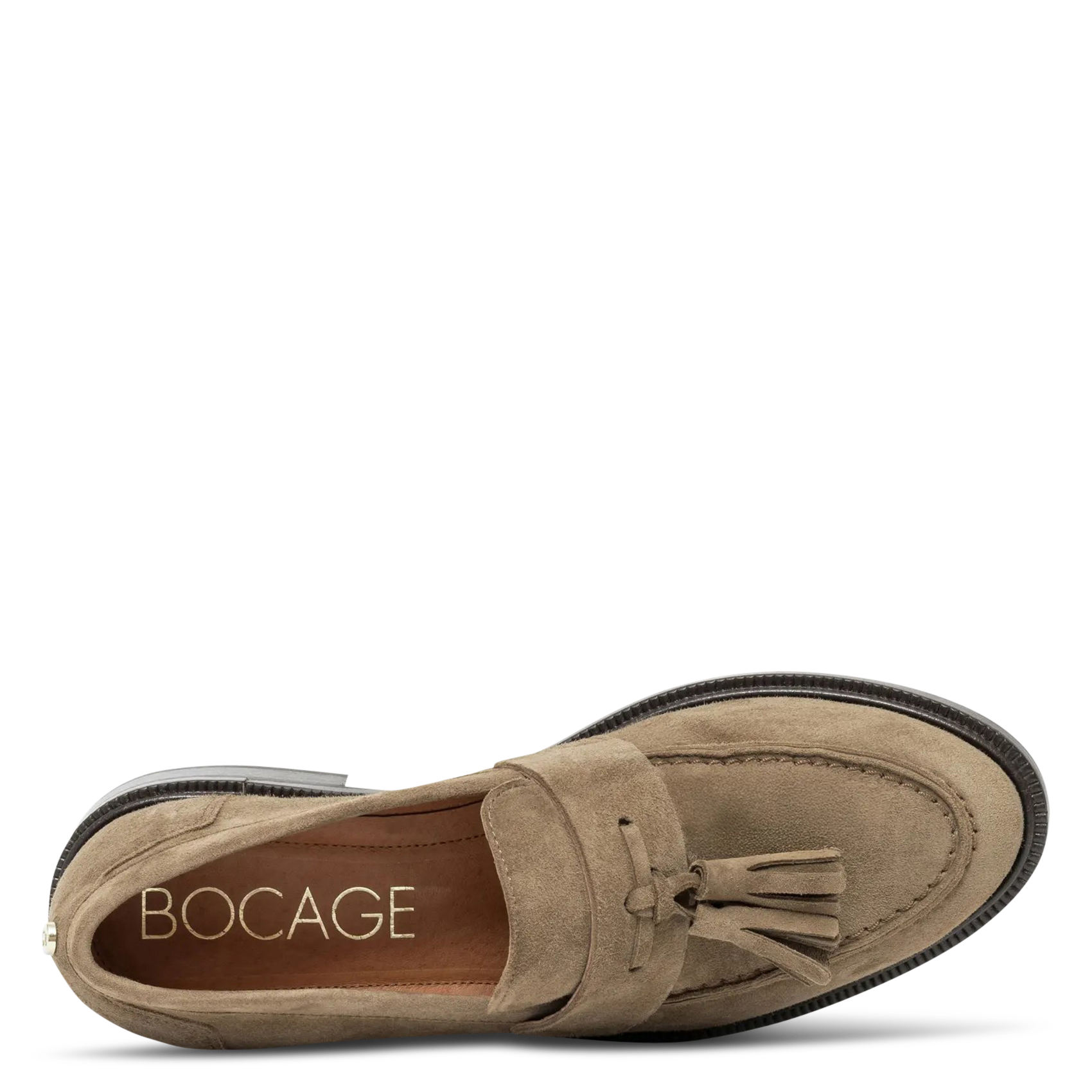Ledermokassins | Beige BOCAGE Damen