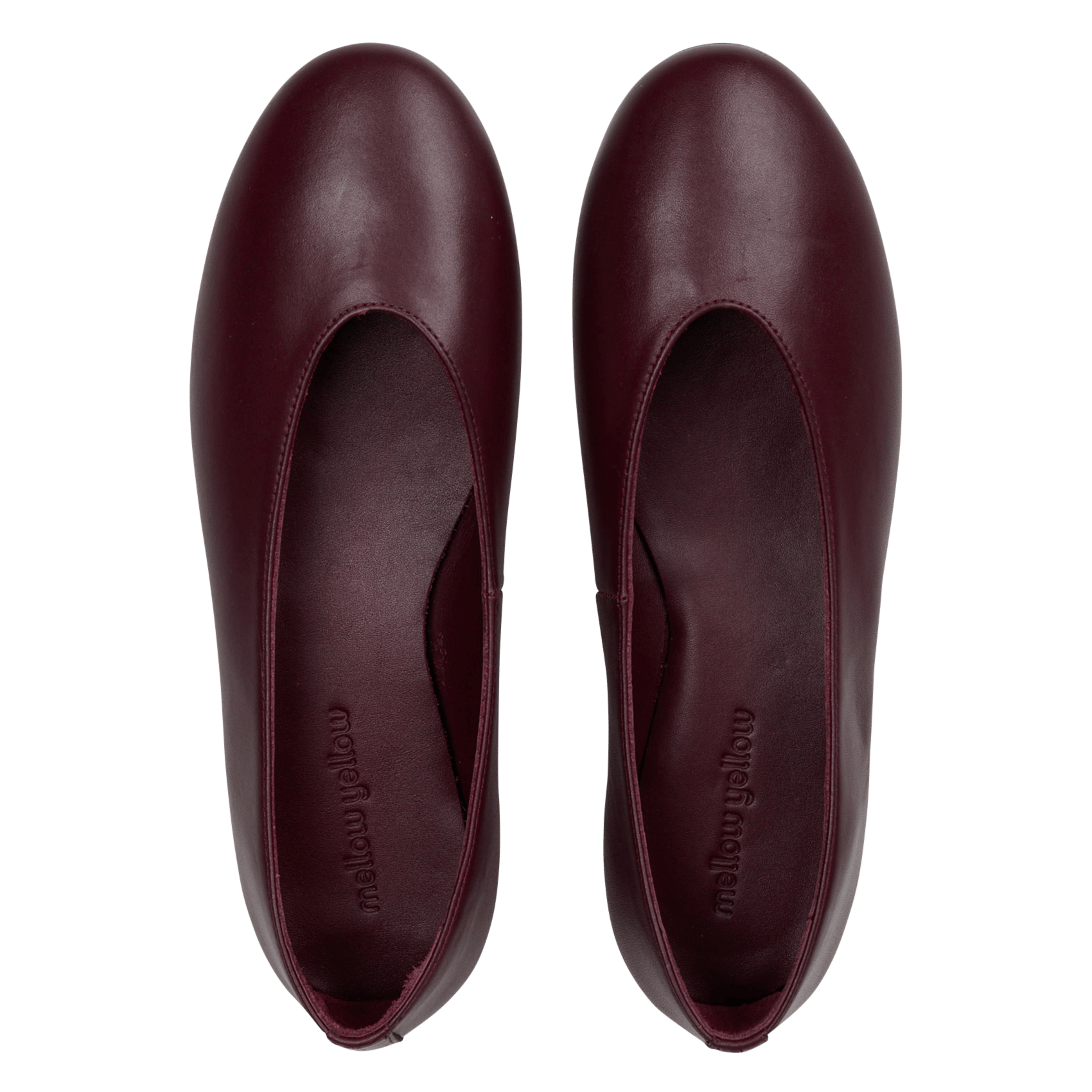 Leder-Ballerinas MELLOW YELLOW Rot