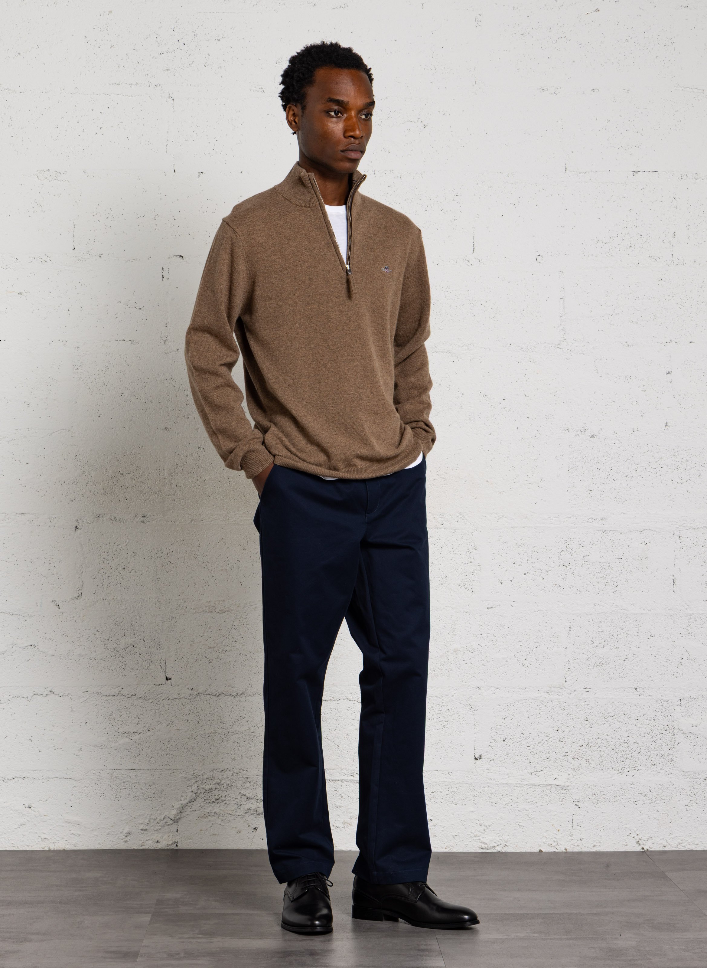 Pantalon droit chino en coton MINIMUM Multicolore