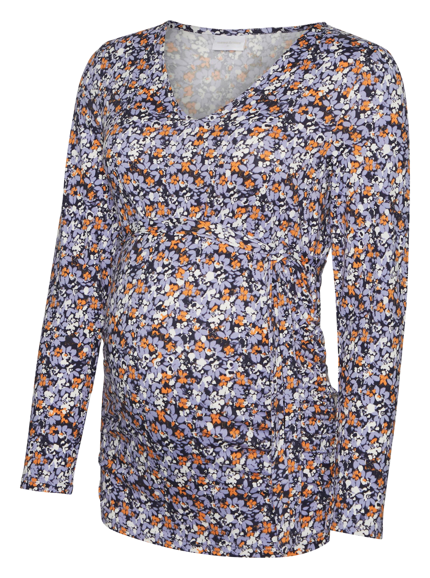 Top de grossesse à manches longues MAMALICIOUS Noir