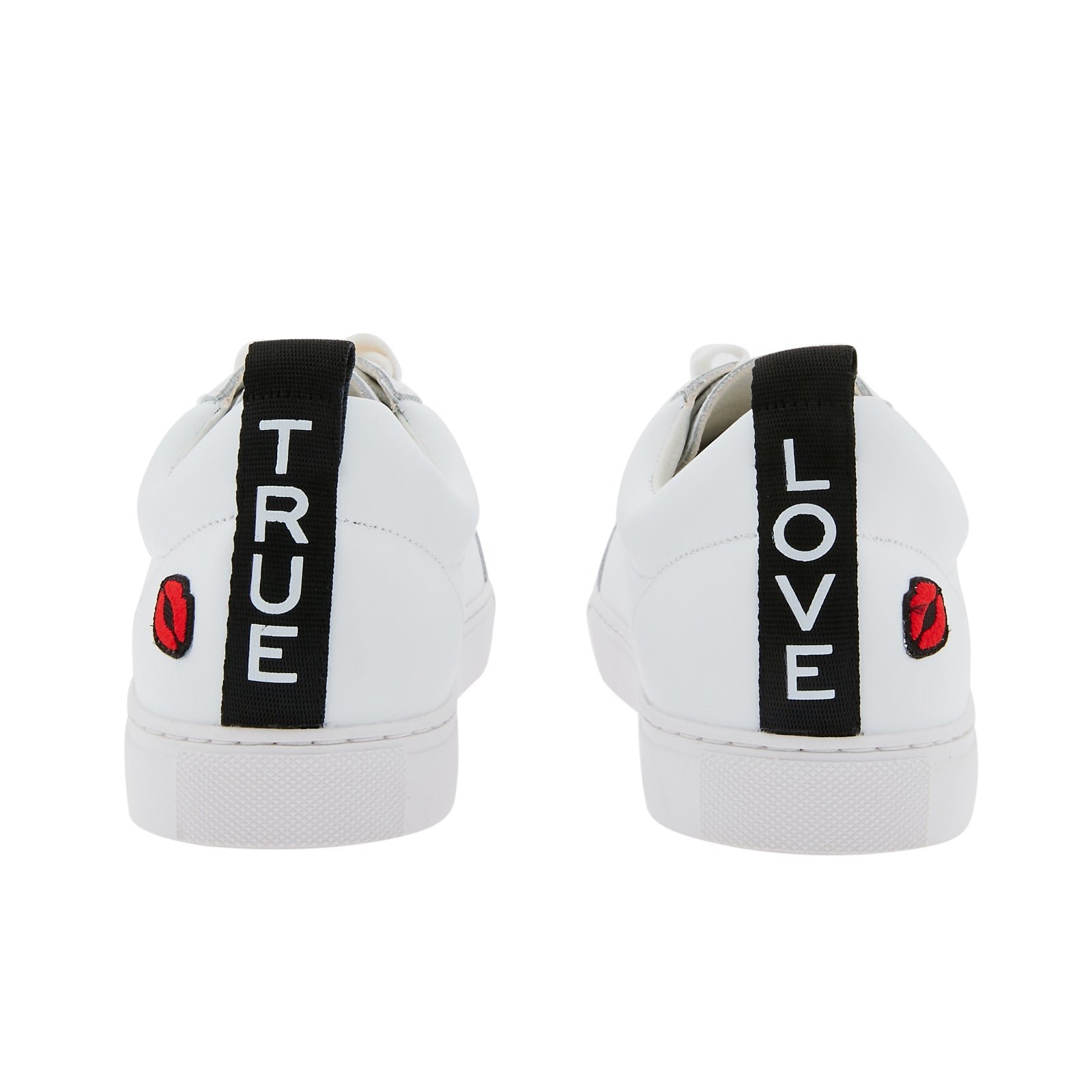 Leather sneakers BONS BAISERS PARIS White