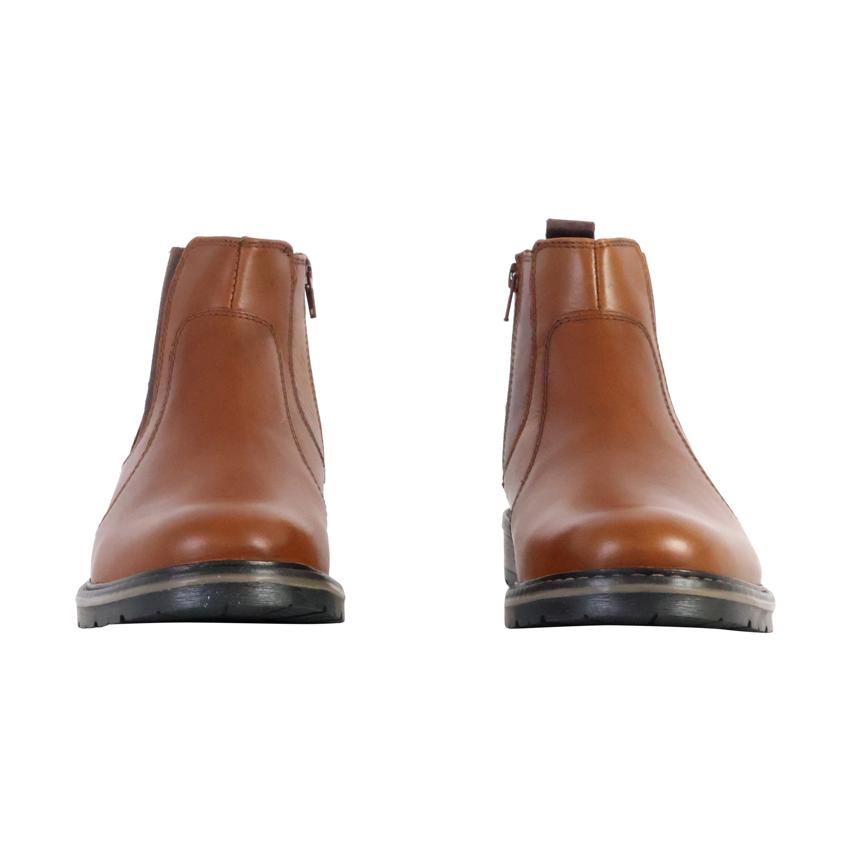 Bianca leather ankle boots REDSKINS Brown