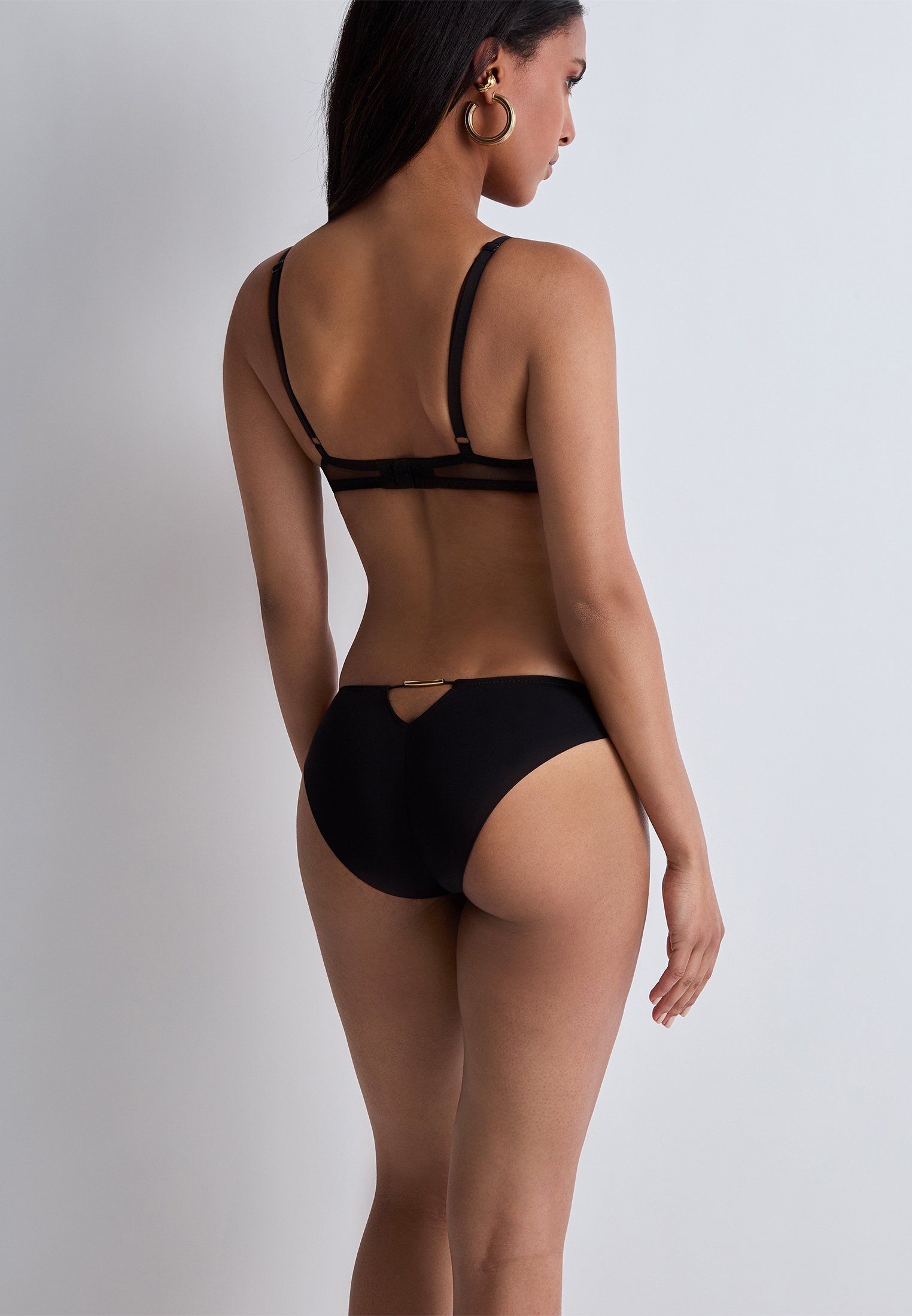 Brazilian-style panties AUBADE Black