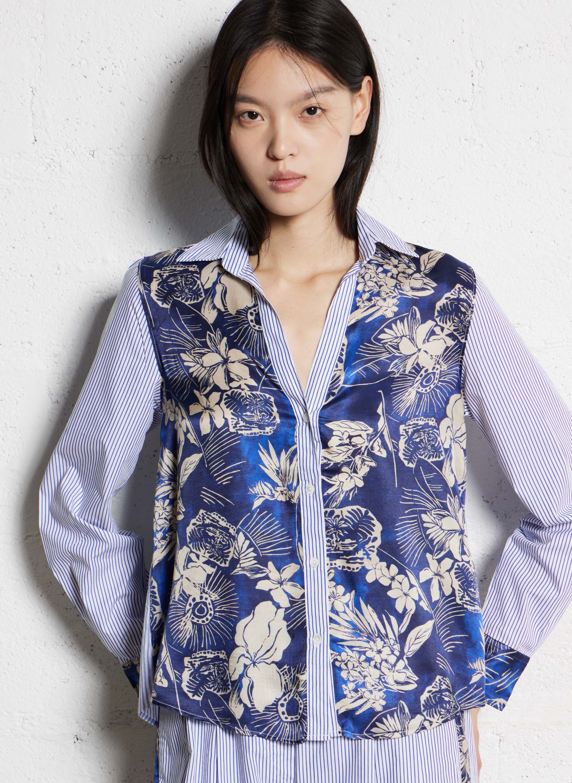 Chemise col classique en coton DIEGA