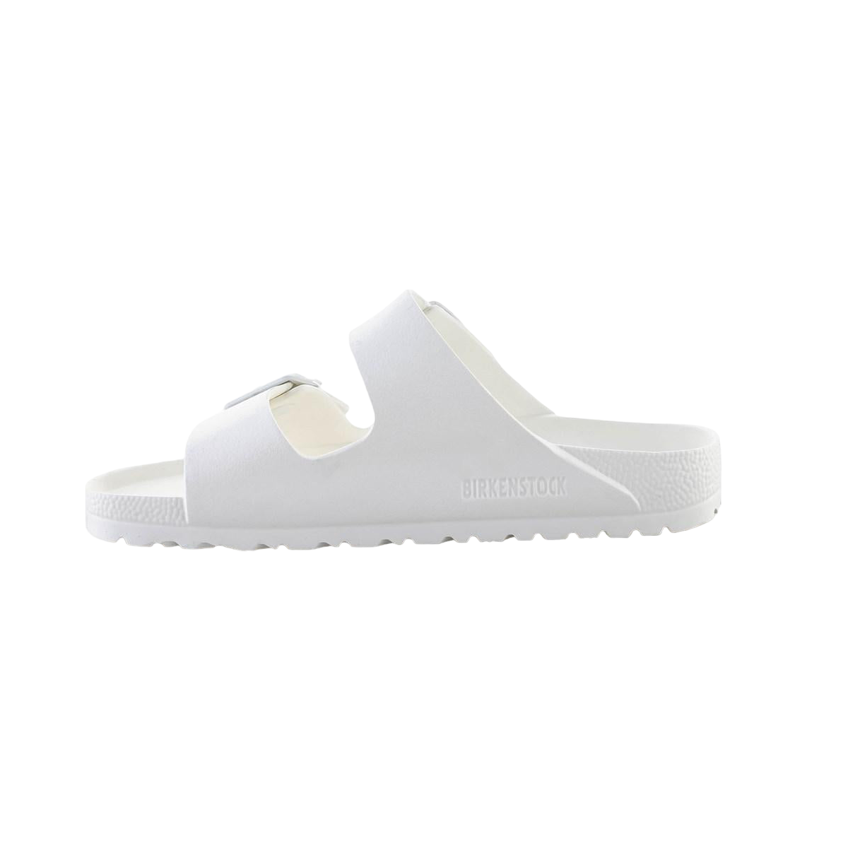Faux leather sandals White