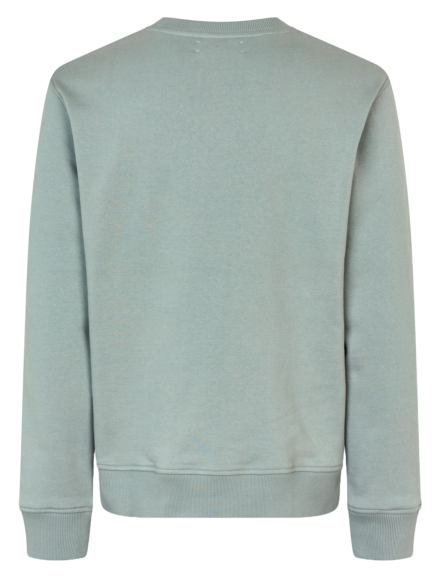 Sweat col rond regular-fit en coton bio SAMSOE SAMSOE Bleu