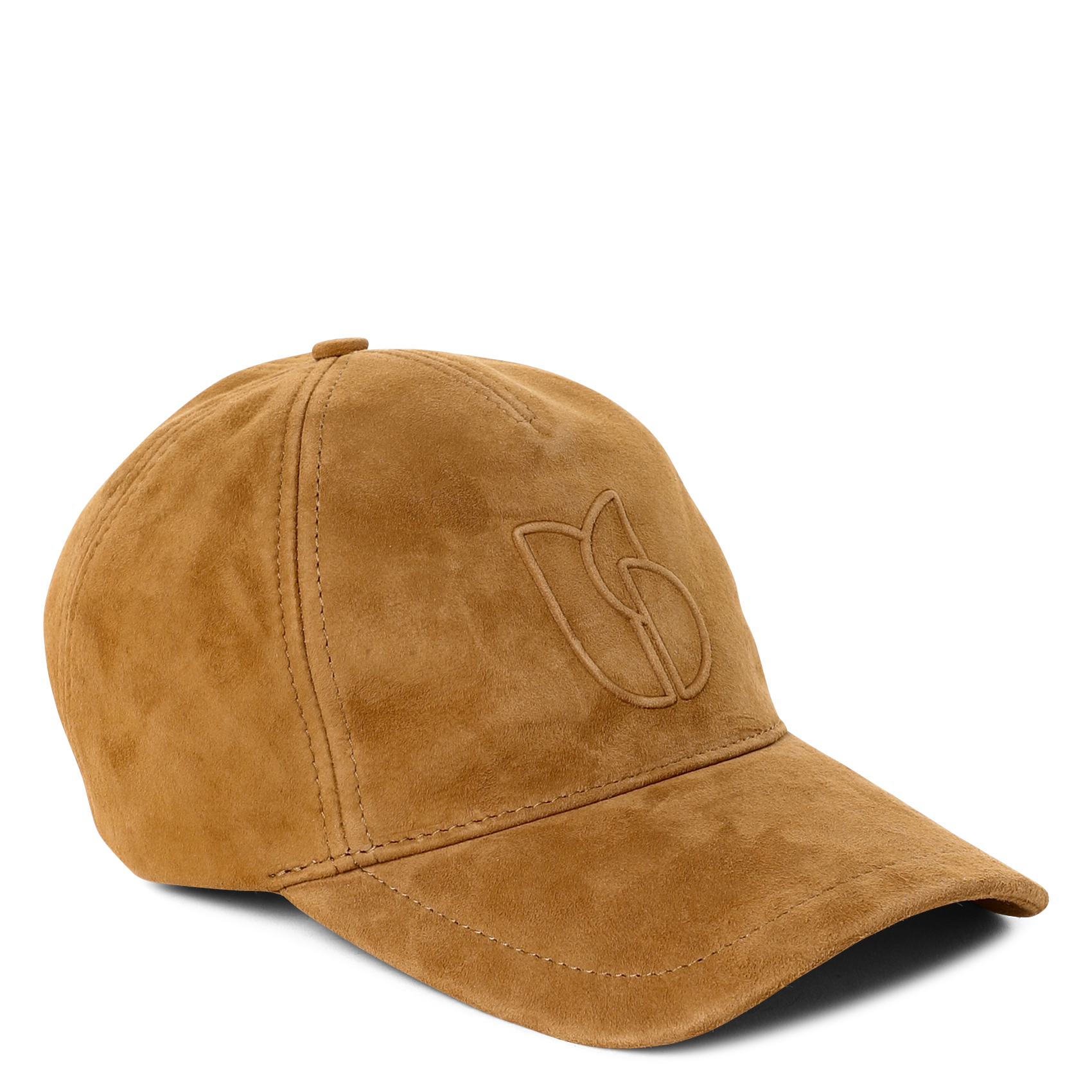 Casquette en cuir BA&SH Marron