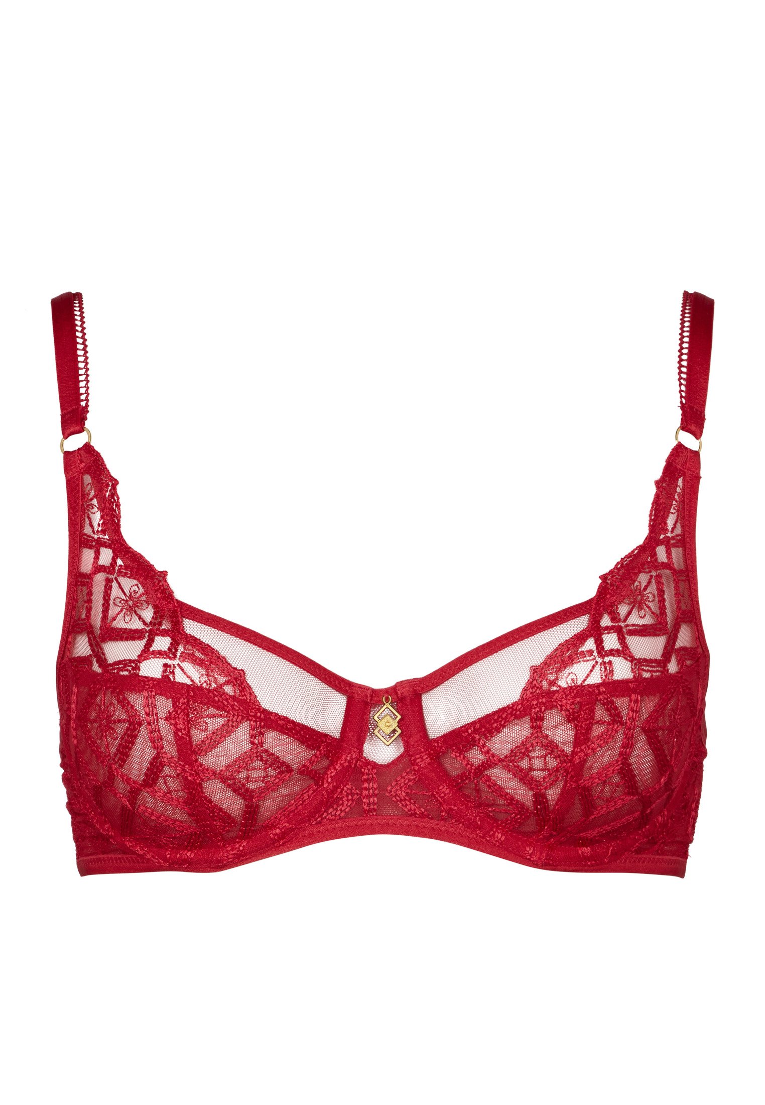 Full-cup bra AUBADE Red