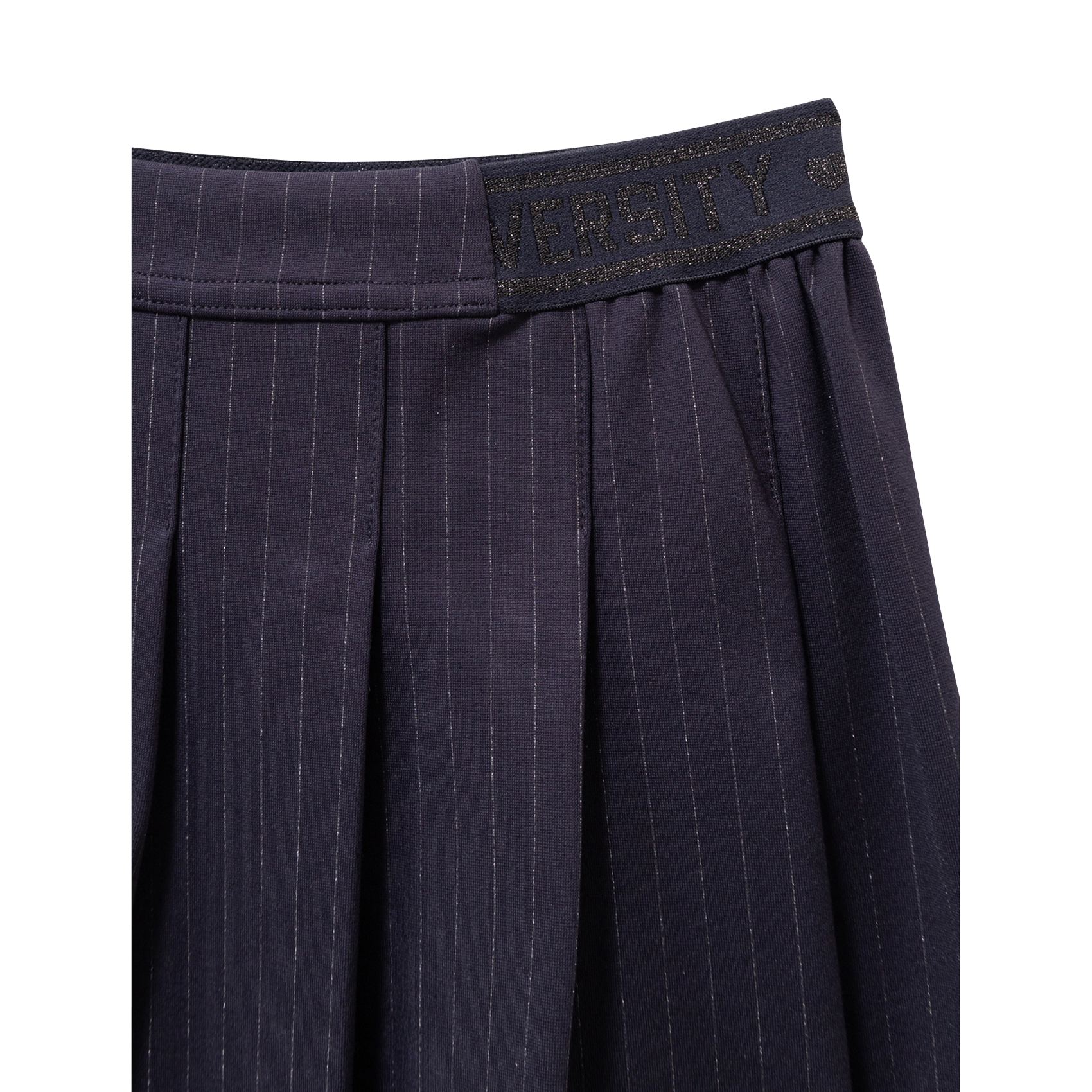 Jupe courte plissée IKKS JUNIOR Bleu