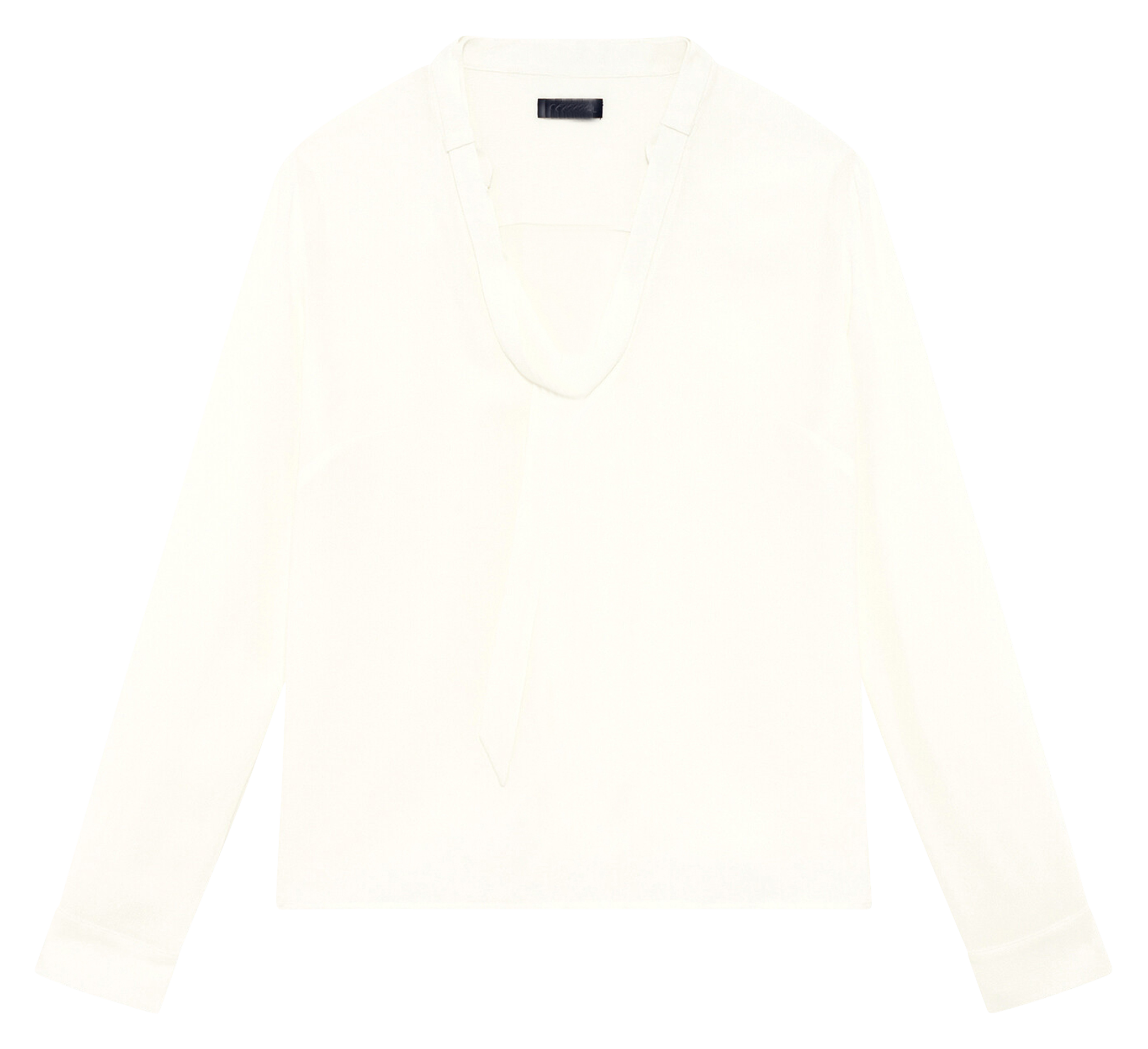 Blouse col V CAROLL Beige