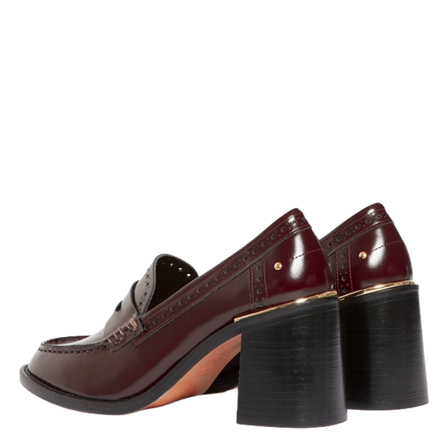 Ballerina&#039;s met hak VANESSA BRUNO Bruin