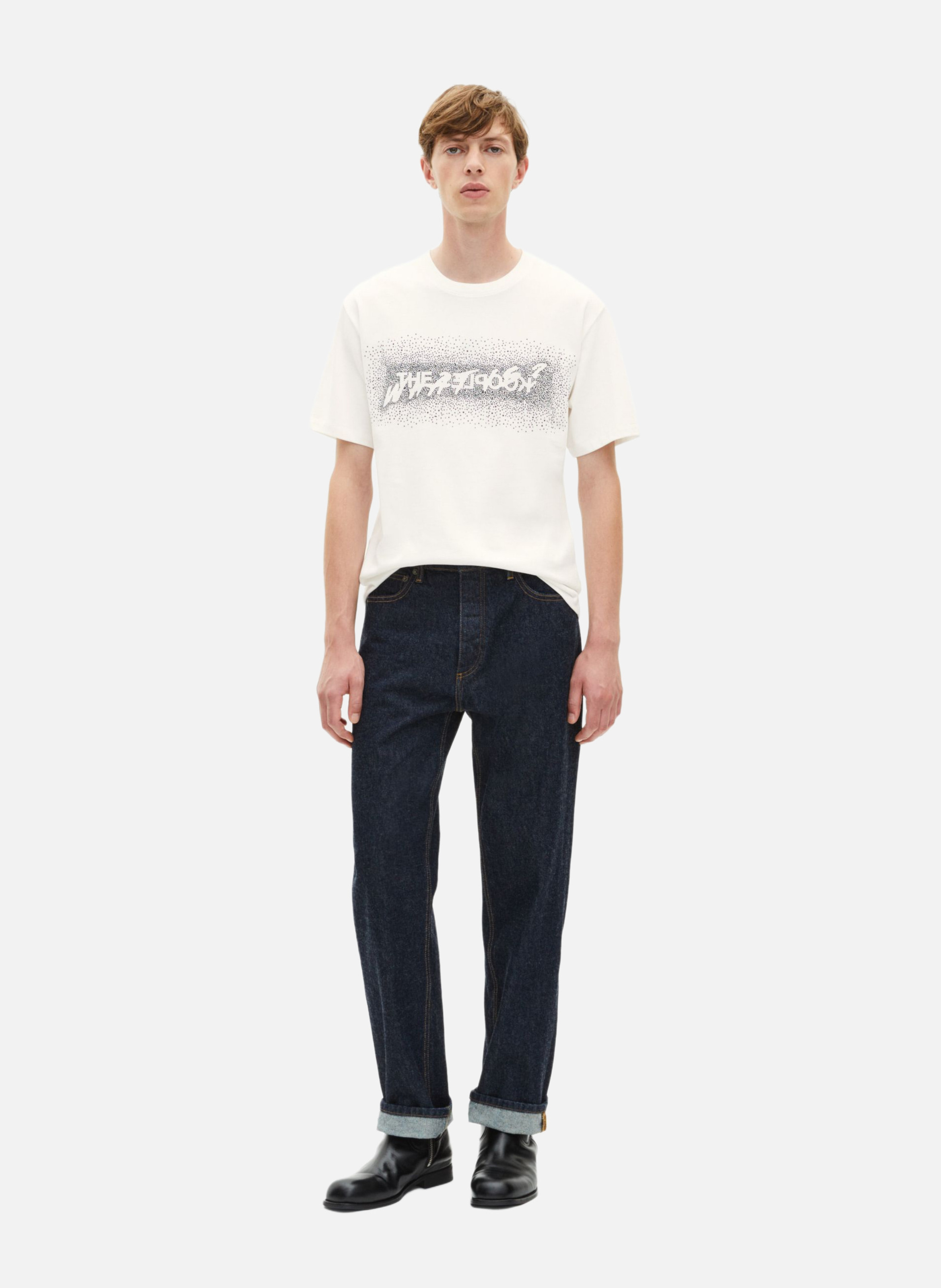 T-shirt with rhinestones THE KOOPLES White