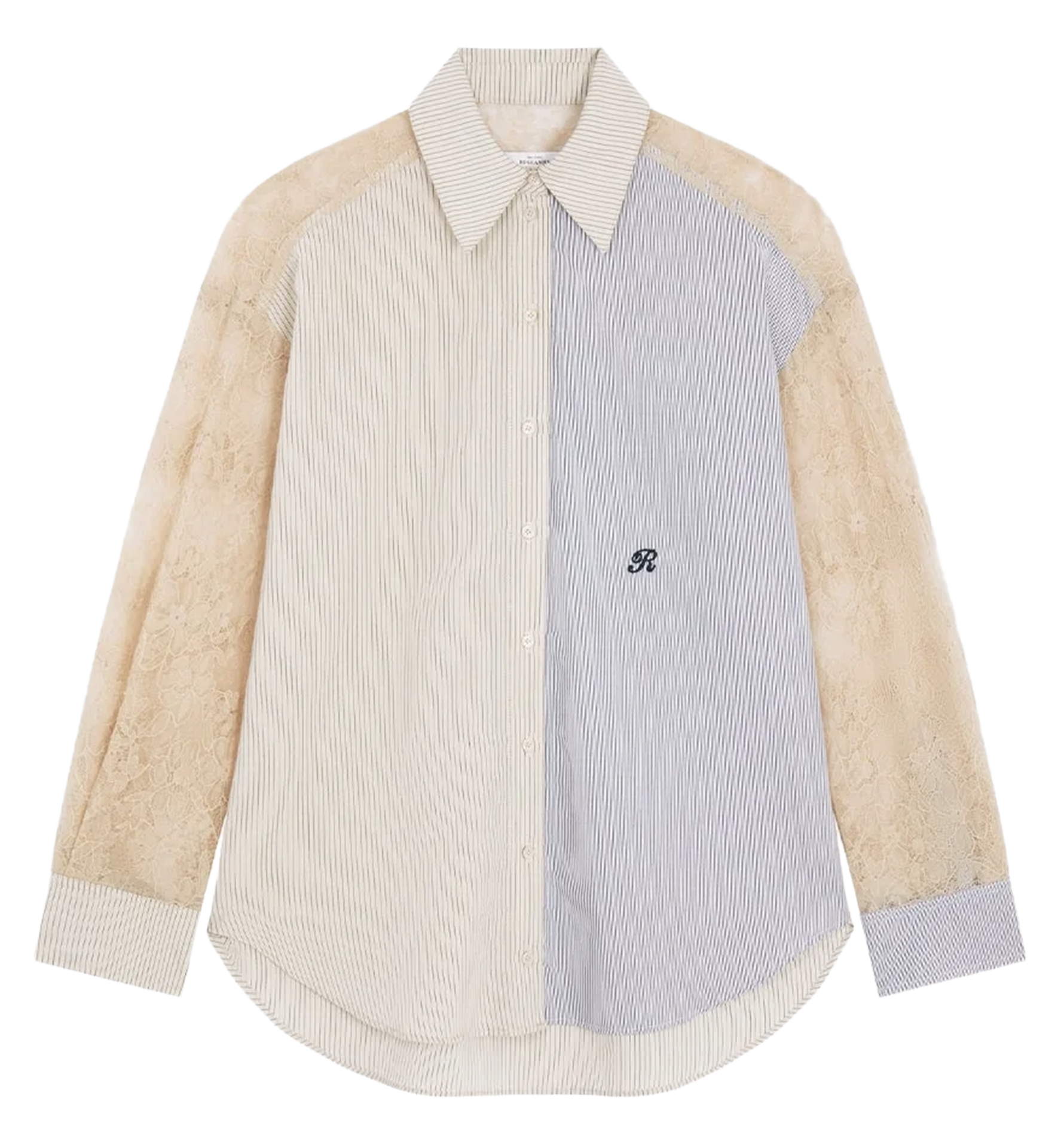 Chemise col classique en coton ROSEANNA Multicolore