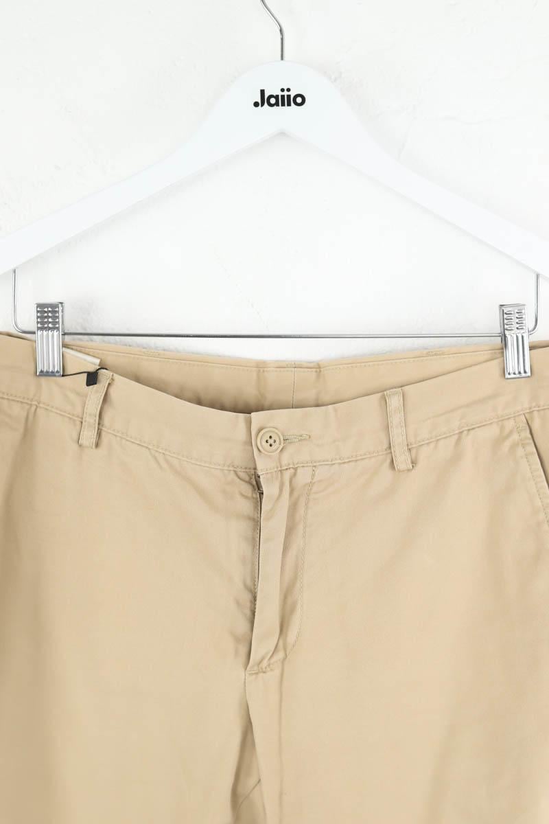 Slim-fit cotton cargo pants LACOSTE - SECONDE MAIN Brown