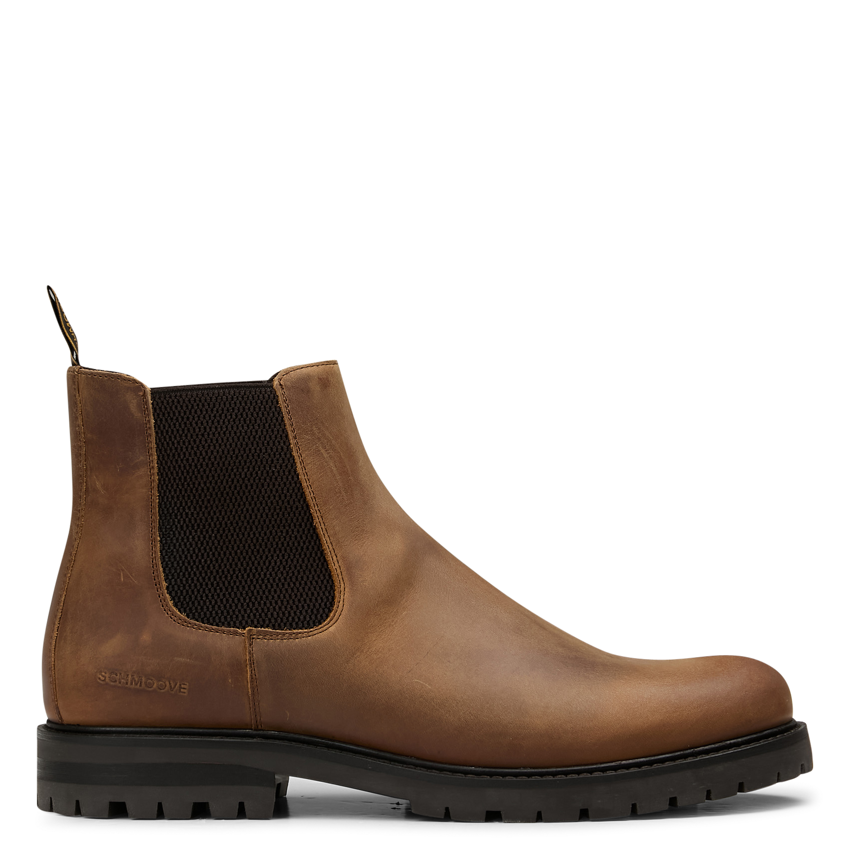 Bottines Chelsea en cuir SCHMOOVE Marron