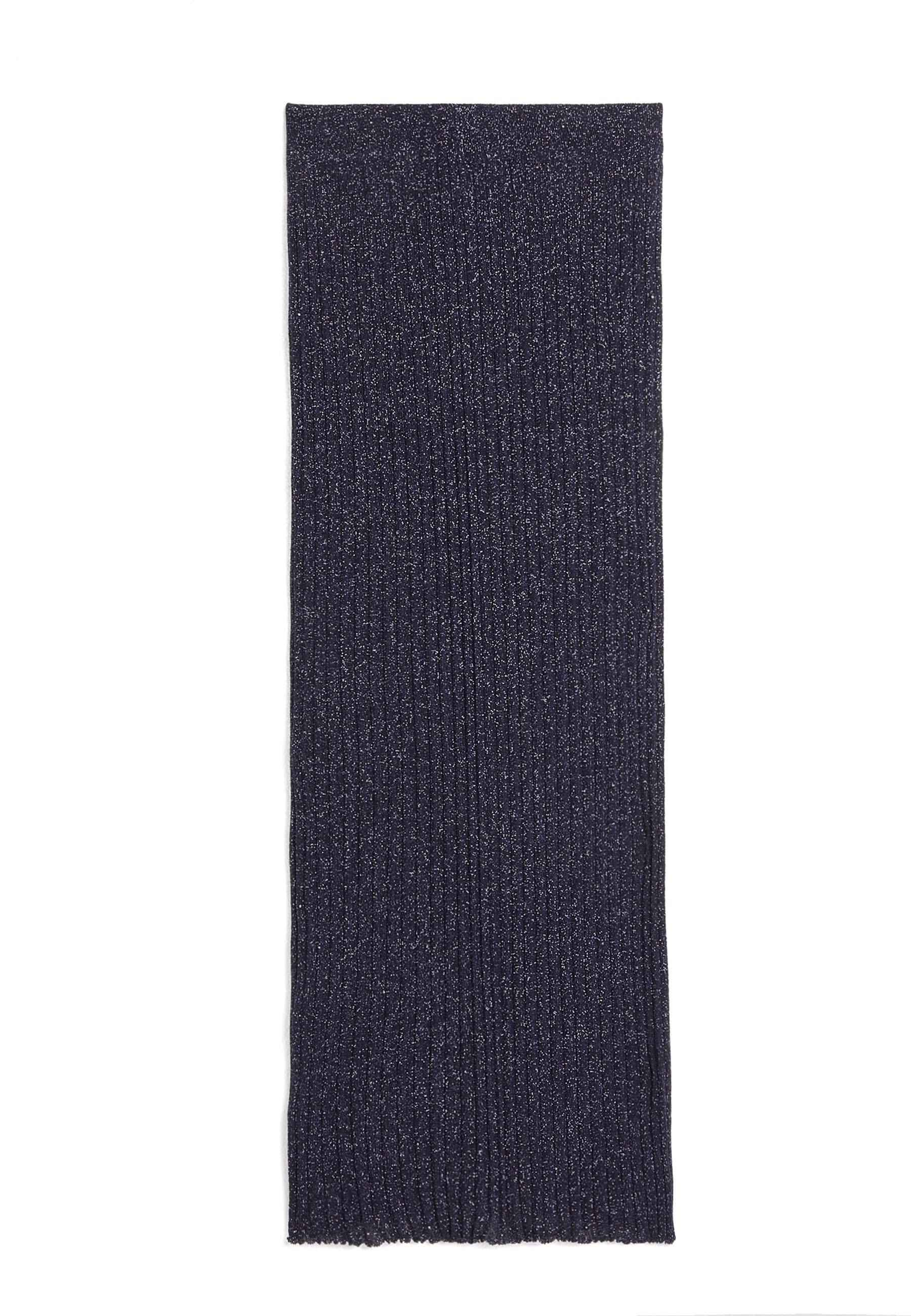 Long knitted lurex skirt RODIER Blue