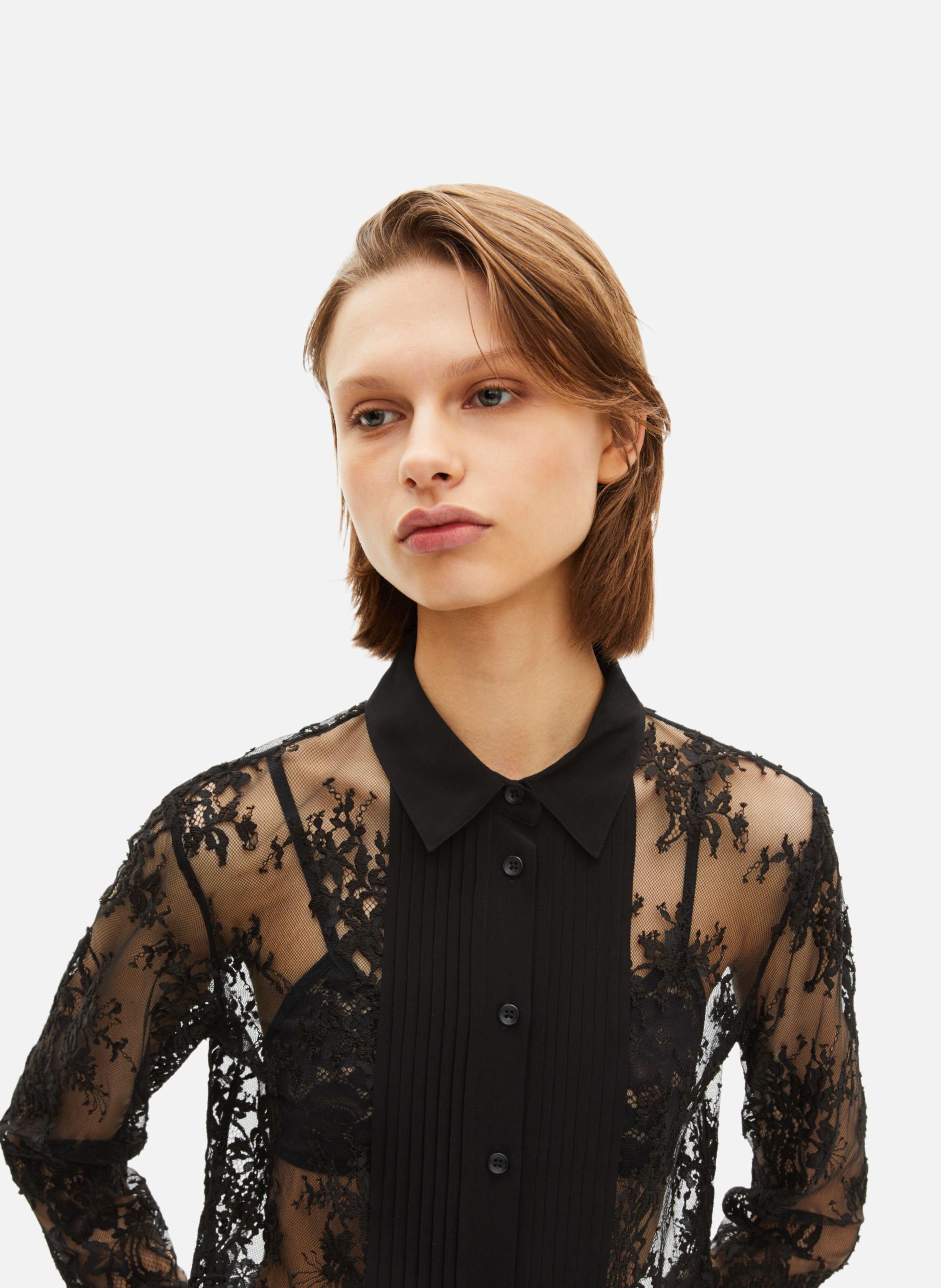 Lace shirt THE KOOPLES Black