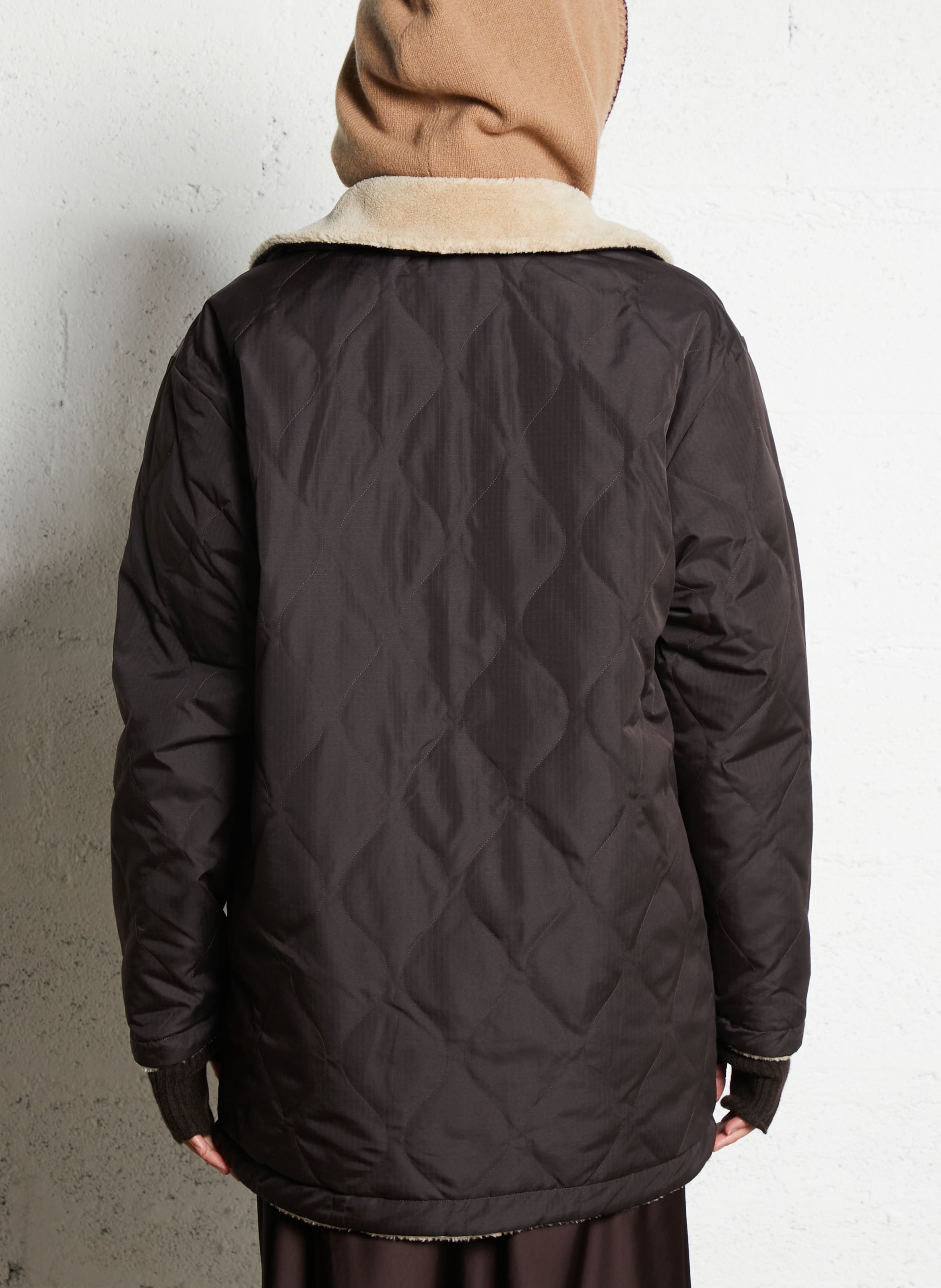 Doudoune oversize TAION Beige