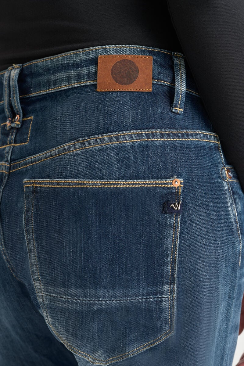 Loose jeans, wide, length 34 LE TEMPS DES CERISES Blue