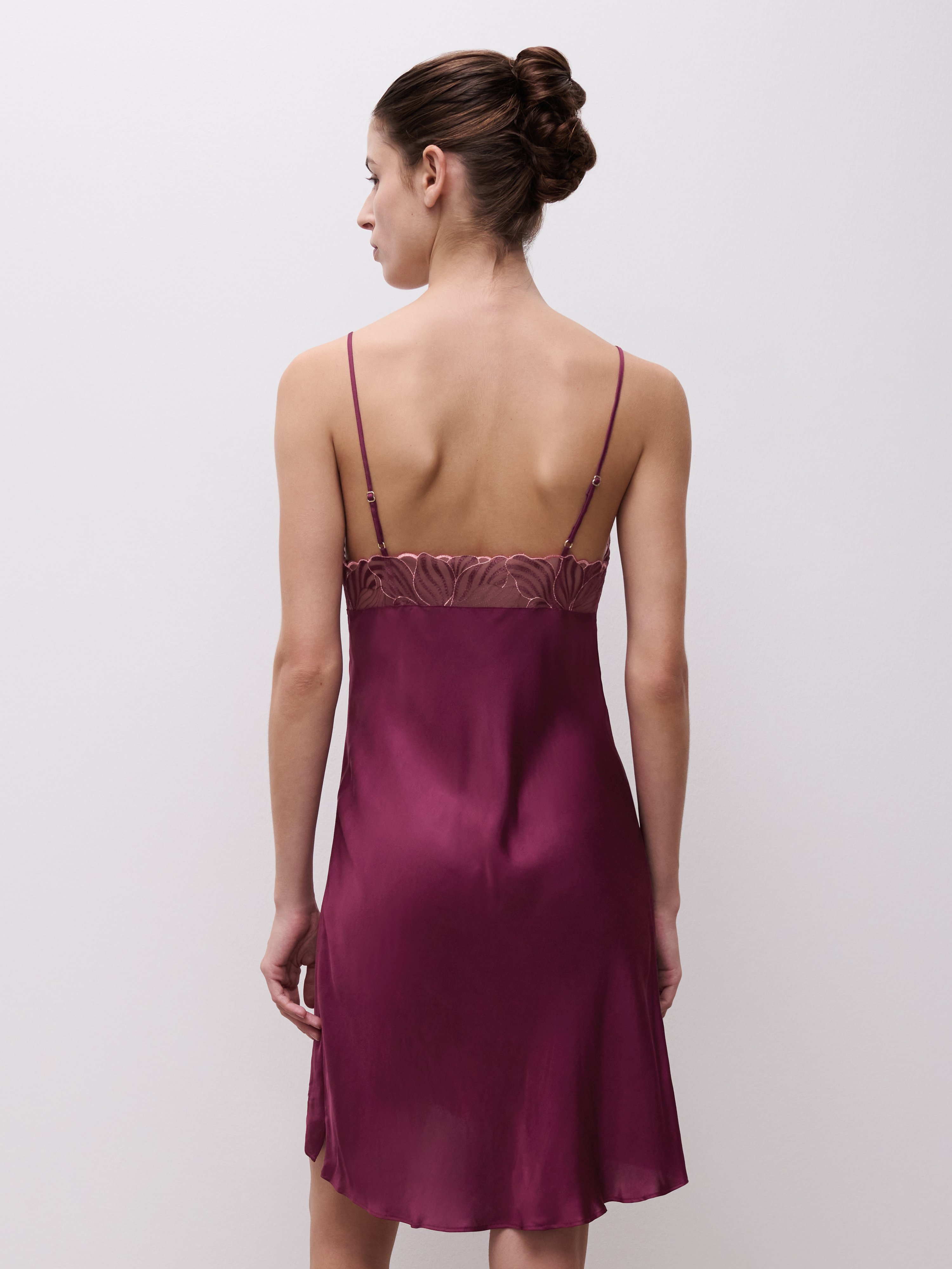 Embroidered nightgown CHANTELLE Multicolored