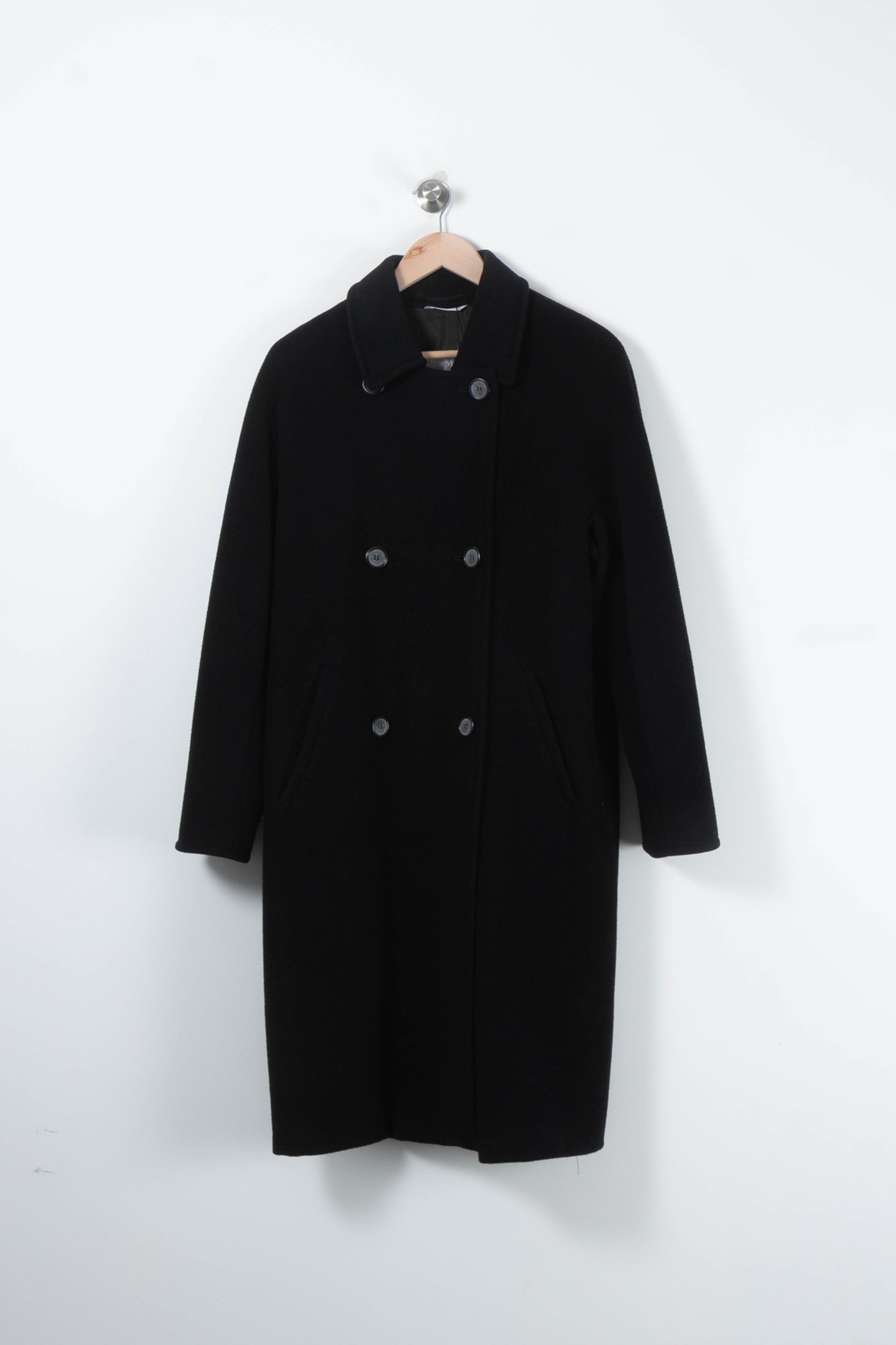 Manteau court MAX MARA - Seconde Main Noir