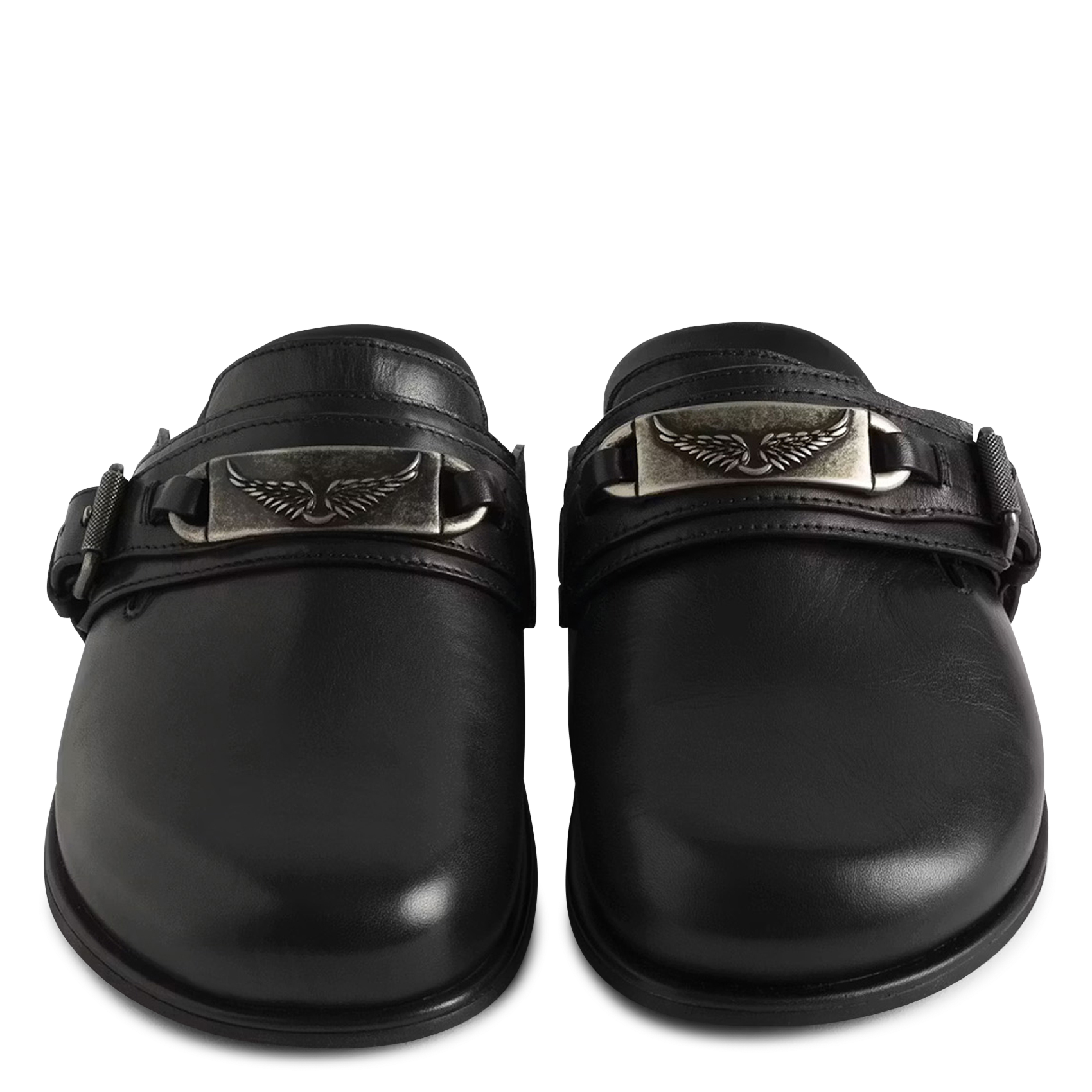 Leren instappers ZADIG&VOLTAIRE Zwart