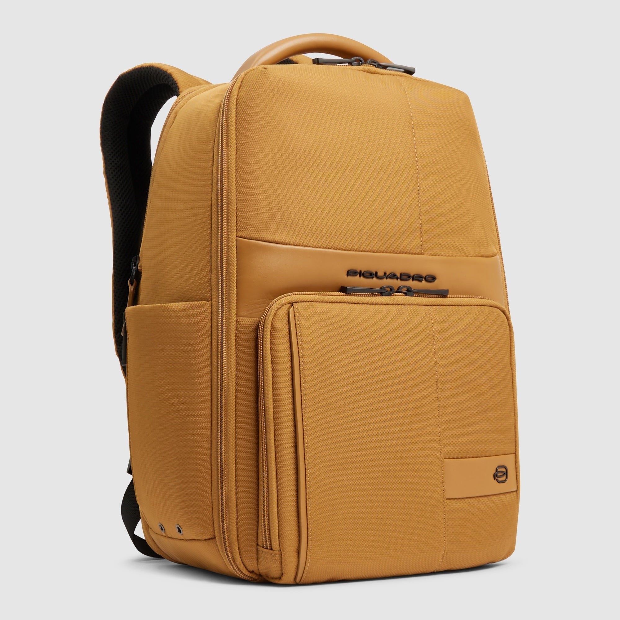 15.6-inch Laptop Travel Backpack PIQUADRO Yellow