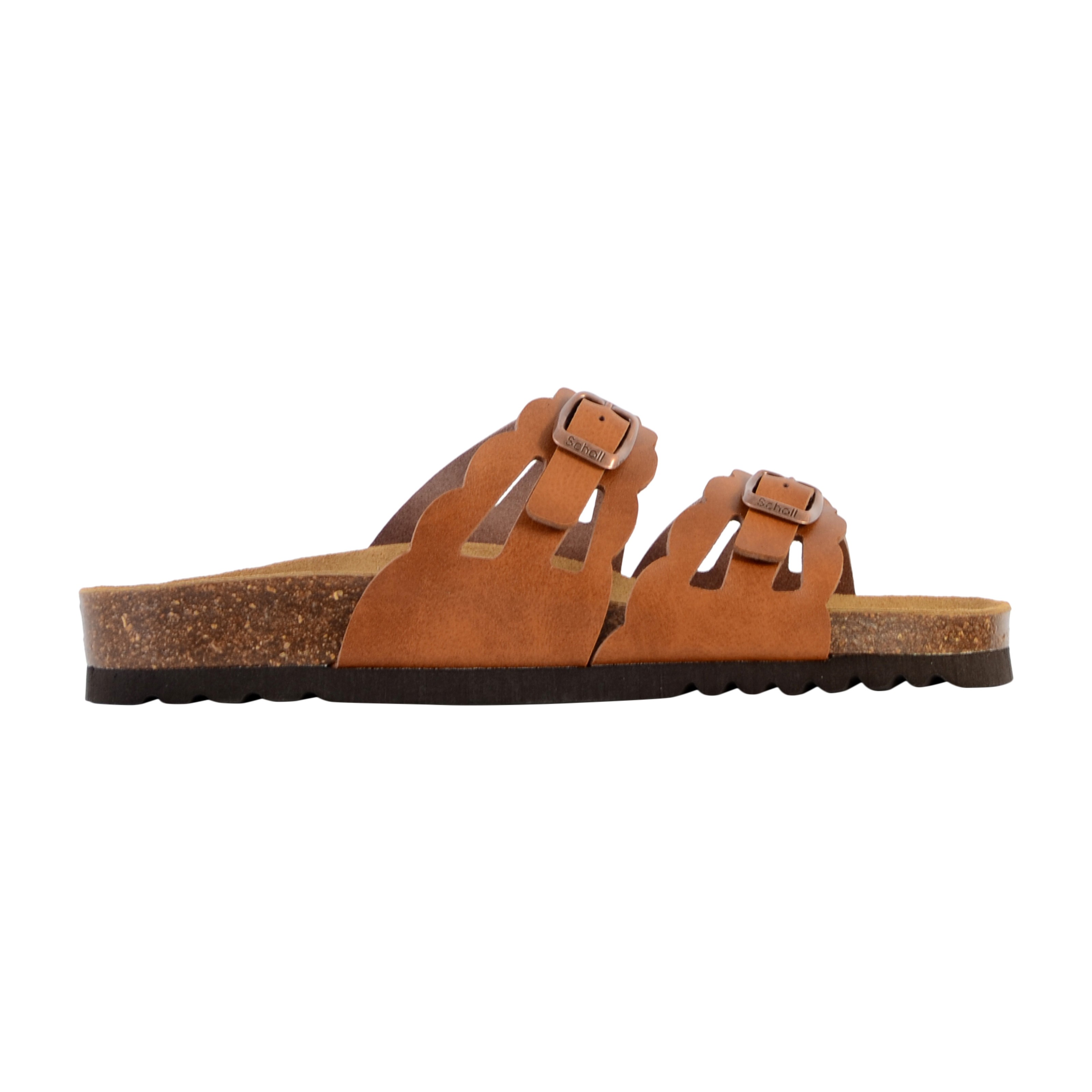 Mules plate à enfiler  jeanne SCHOLL Brown