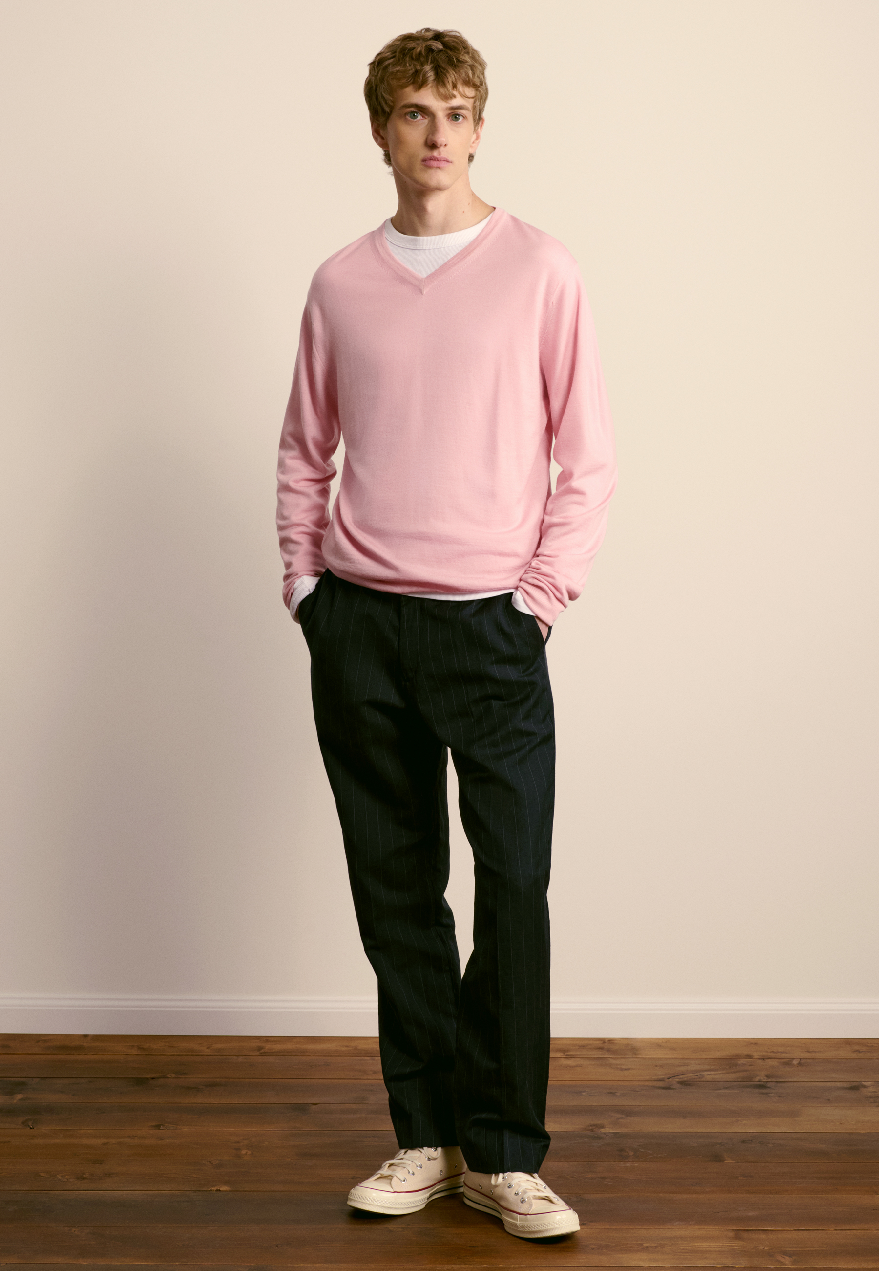 Bunelle wool V-neck sweater MAISON MONTAGUT