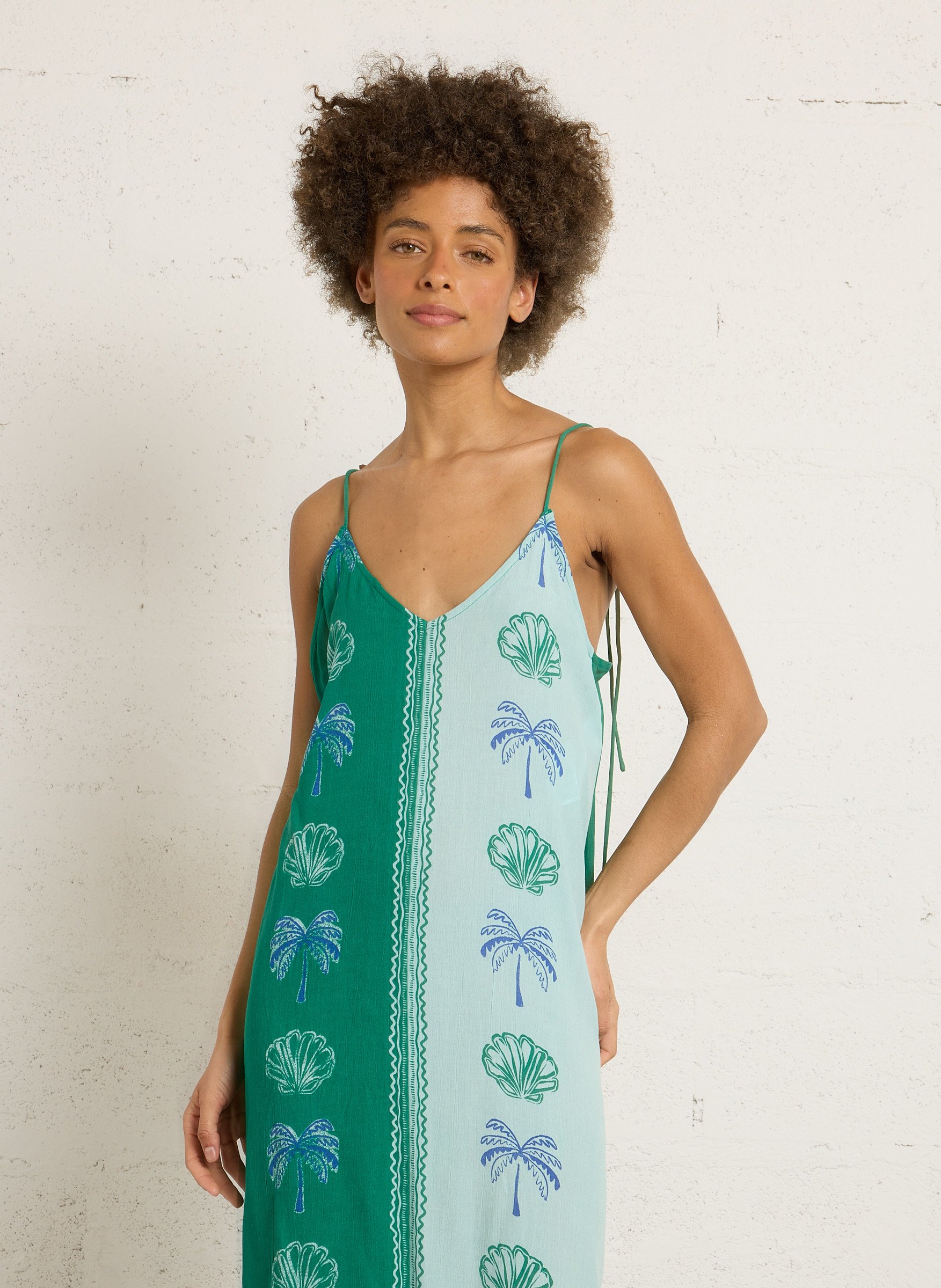 Atlas - Oversize-Pullover mit V-Ausschnitt BILLABONG Grun