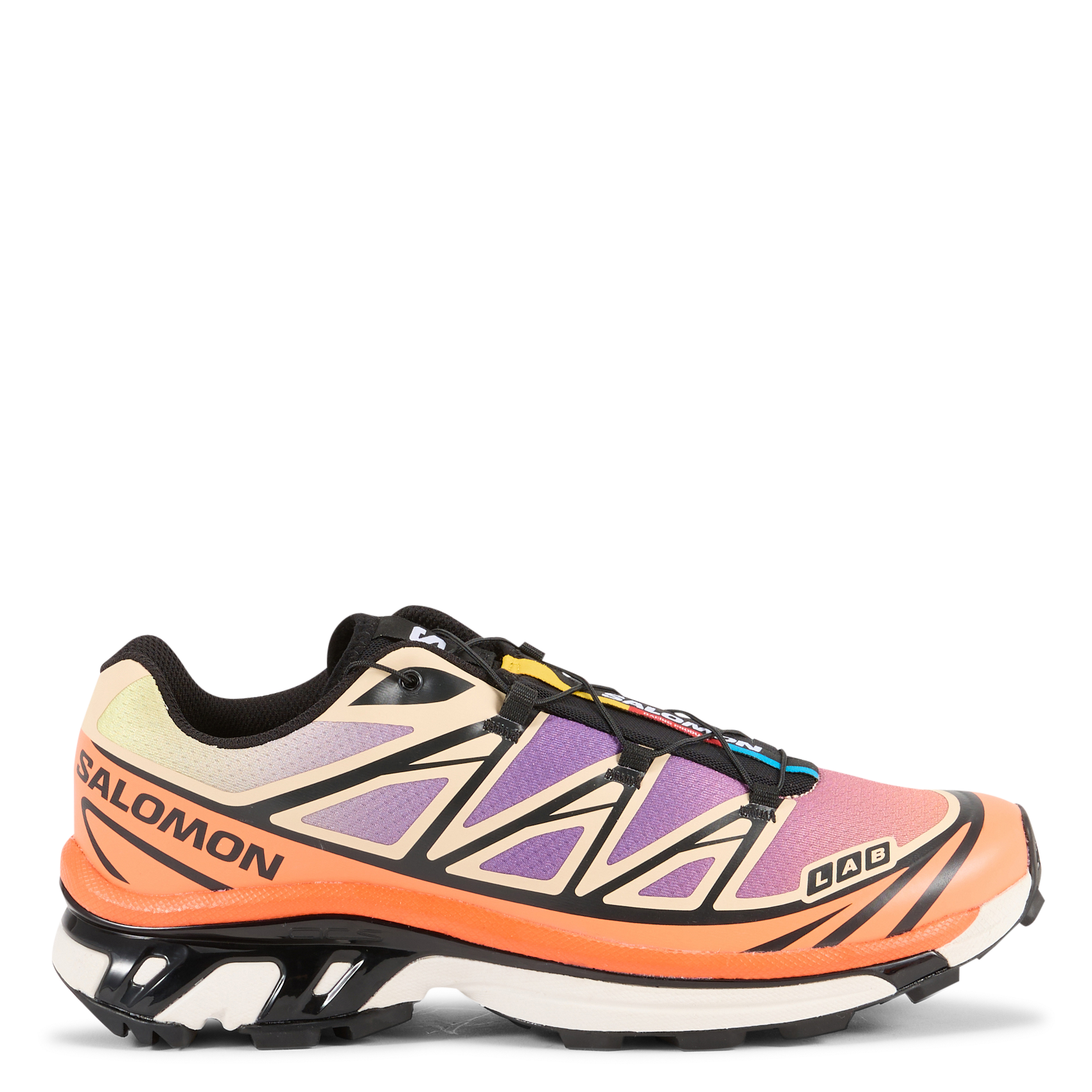 Canvas low-top sneakers SALOMON Black