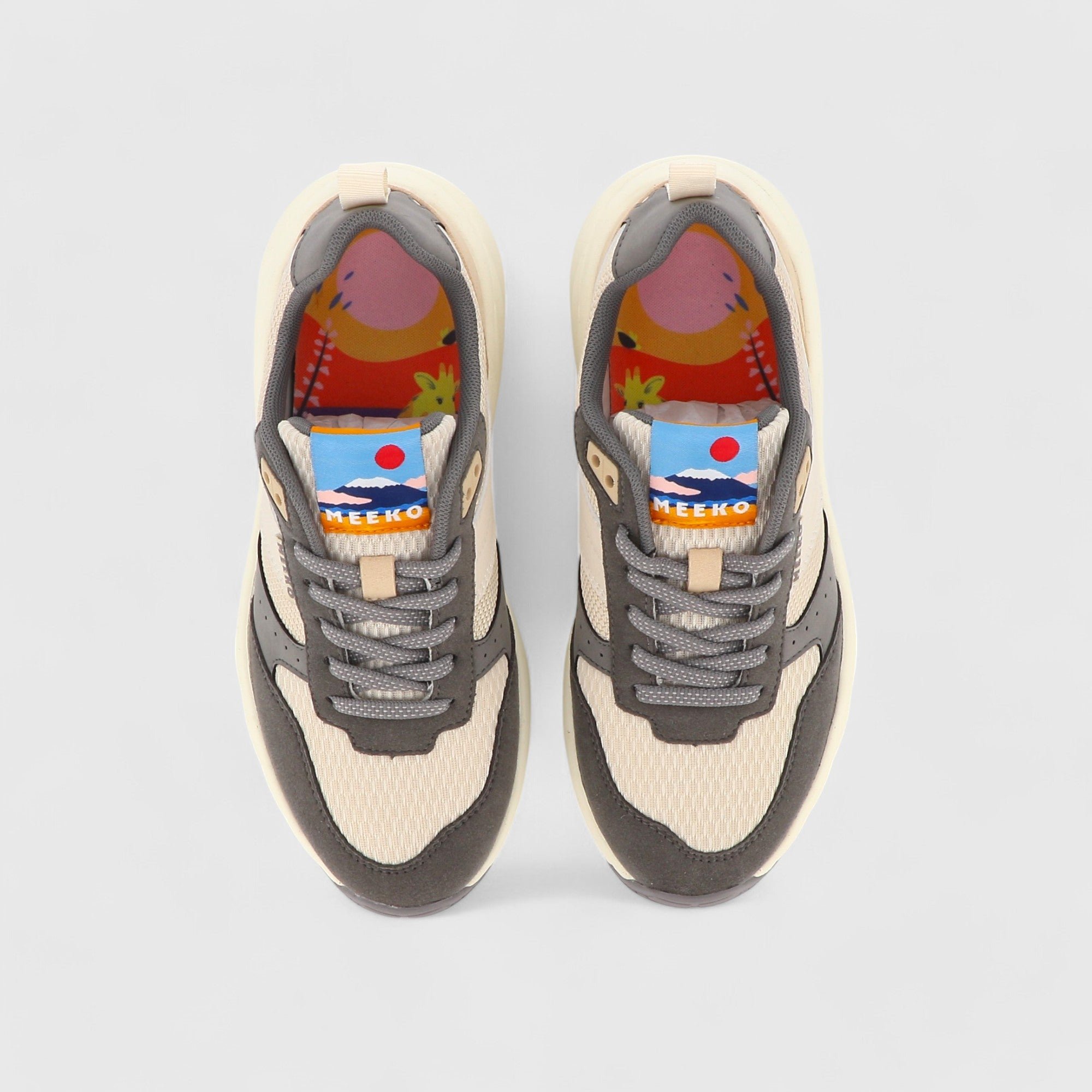 Baskets techniques et durables MEEKO Rose