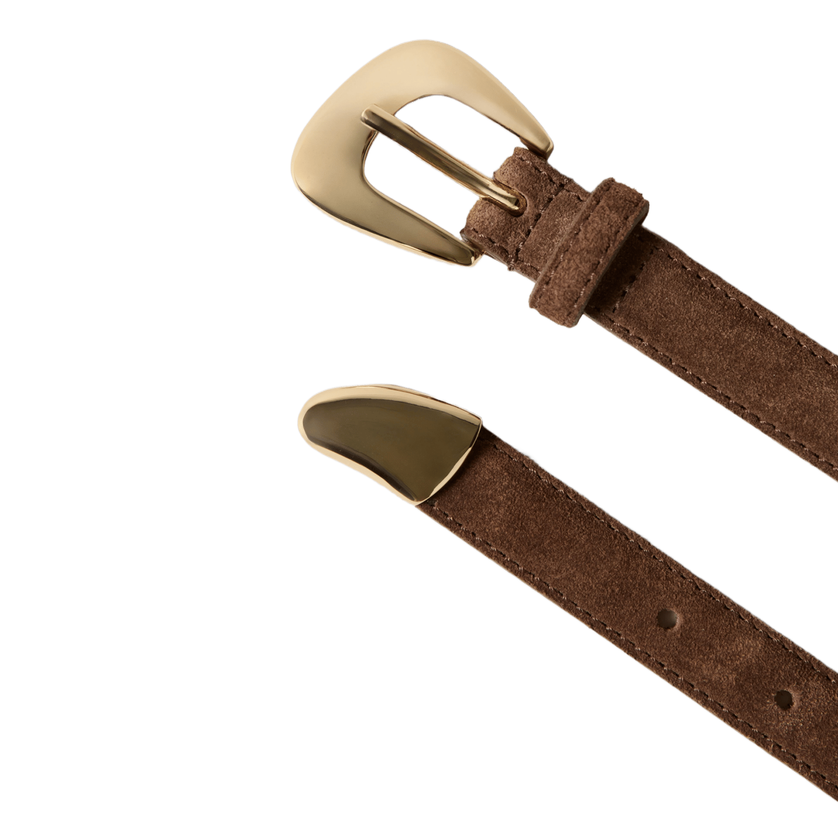 Ceinture en cuir CLAUDIE PIERLOT Marron