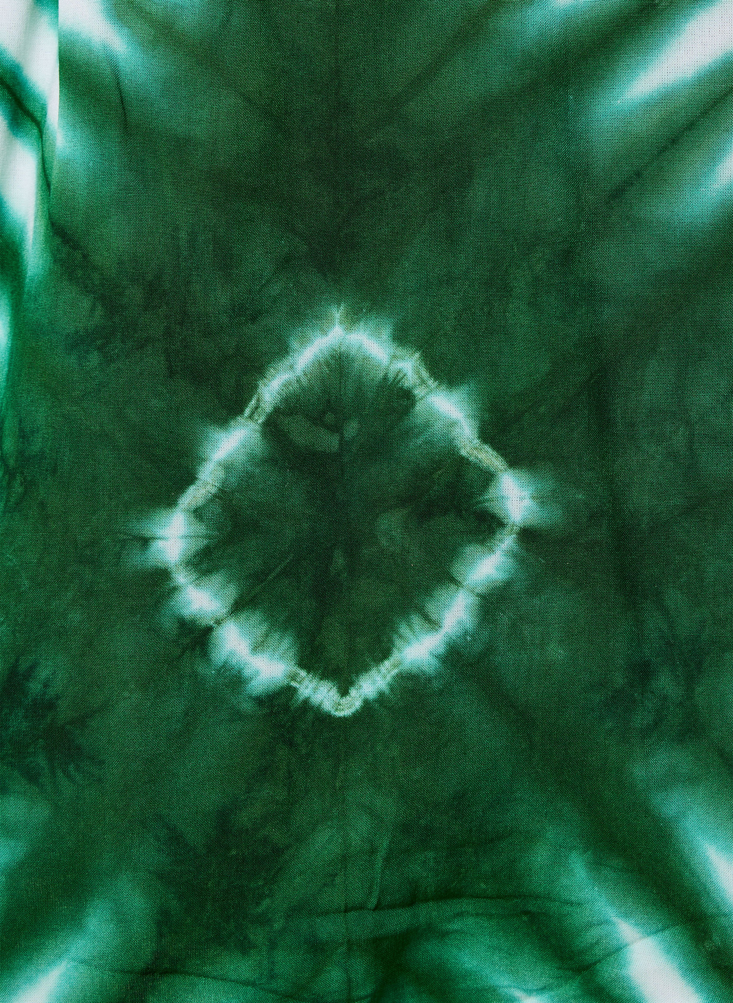 Tie-dye printed top LA FEE MARABOUTEE Green