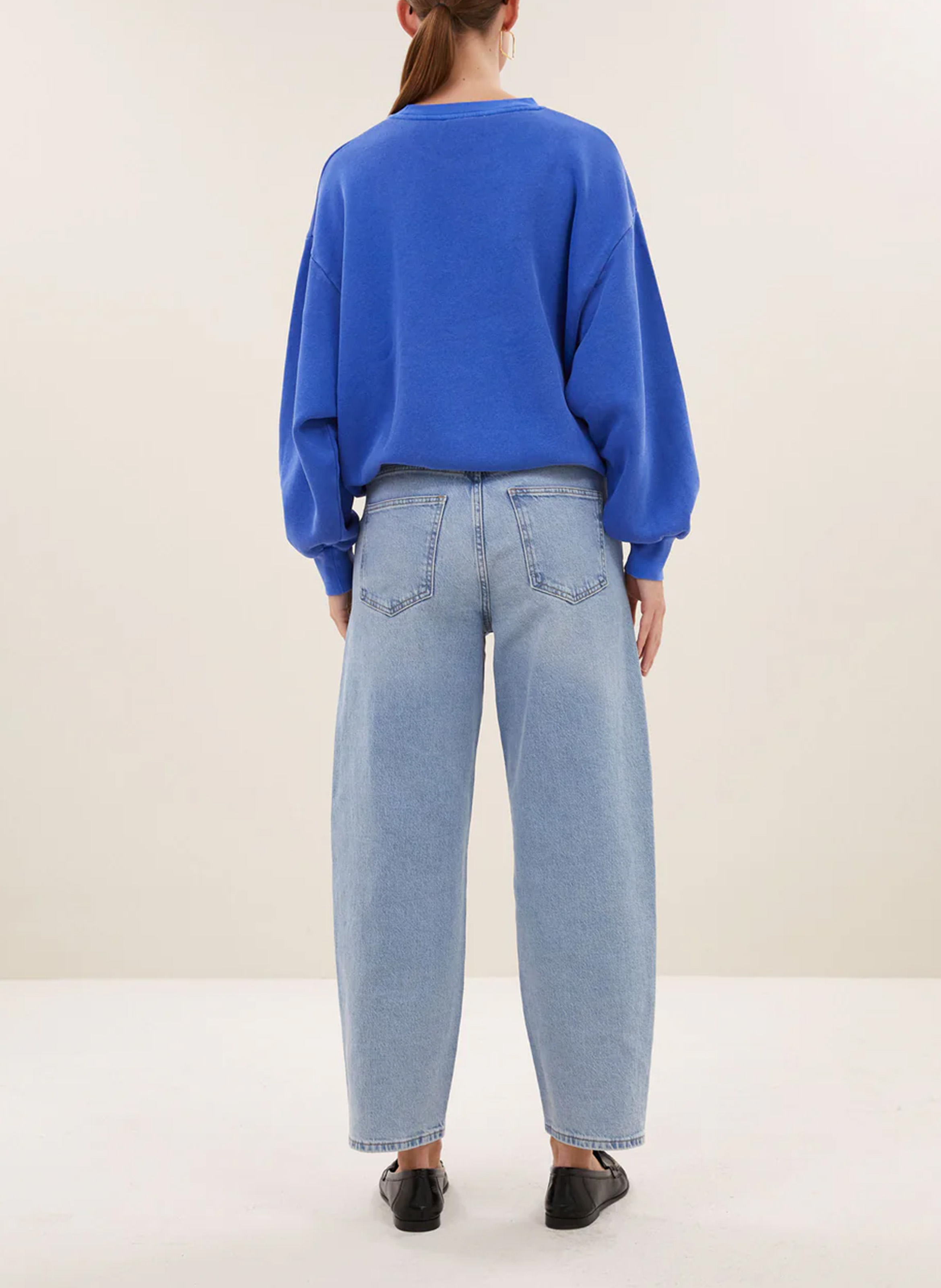 Jeansrock aus Baumwollmischung BY BAR Blau