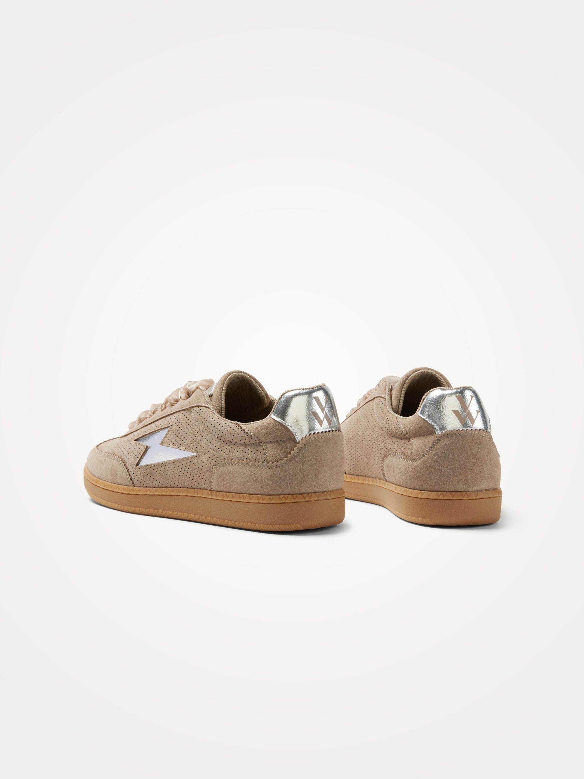 Lightning retro sole sneakers VANESSA WU Sheer