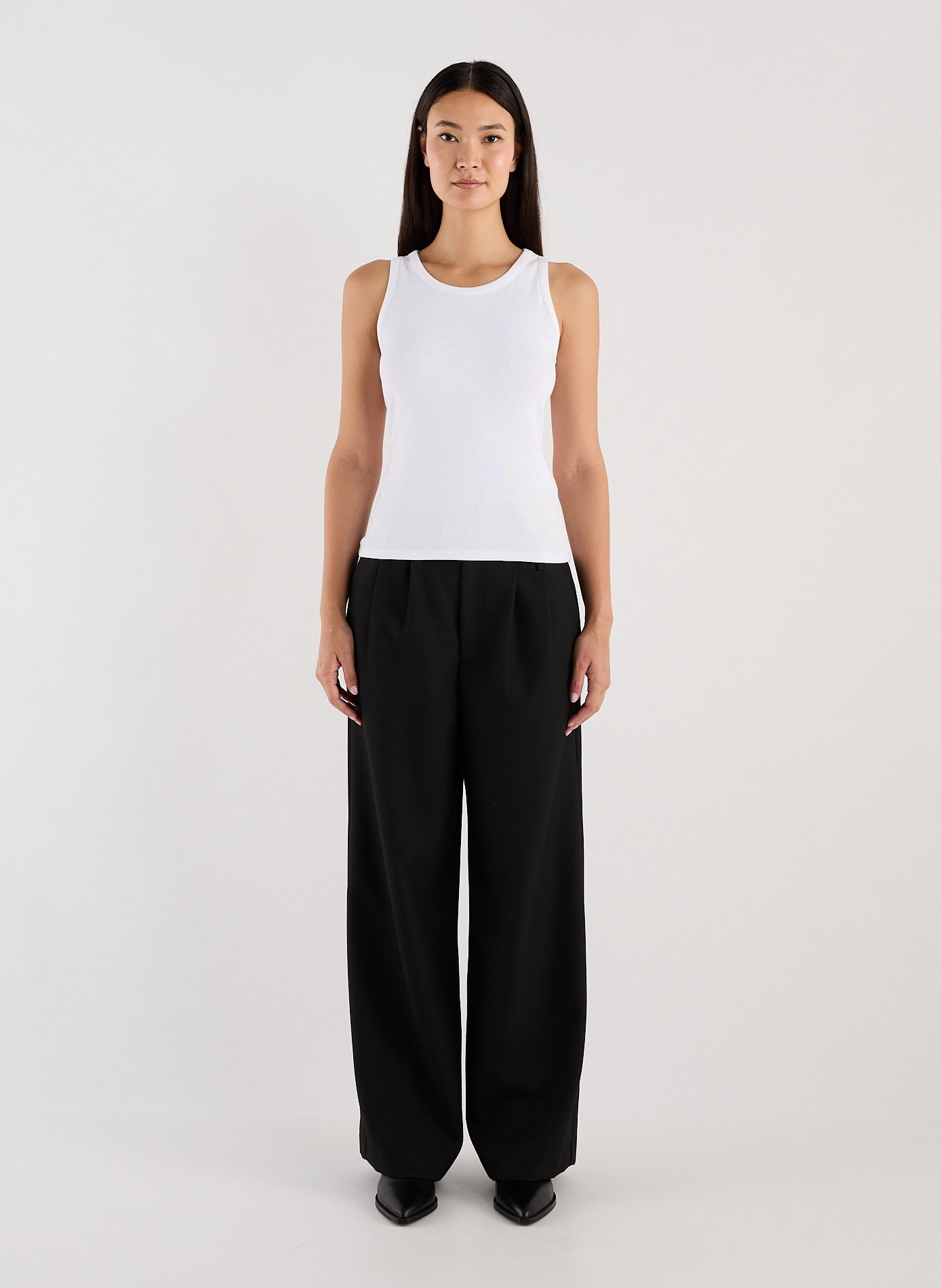 Top Tovie cotton tank top | White SAISON 1865 Women