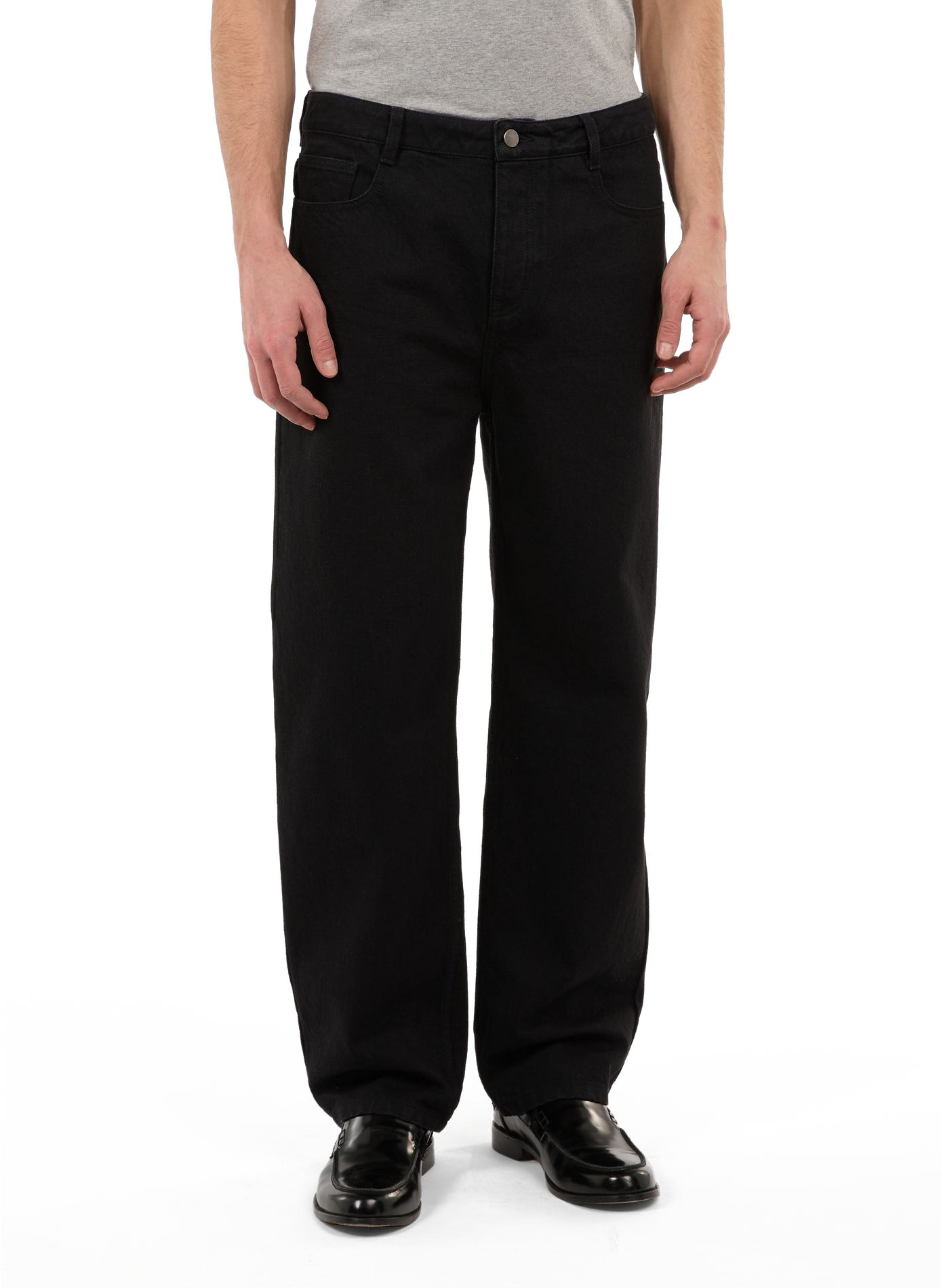 Straight leg Calph jeans in blended cotton SAISON 1865 Black