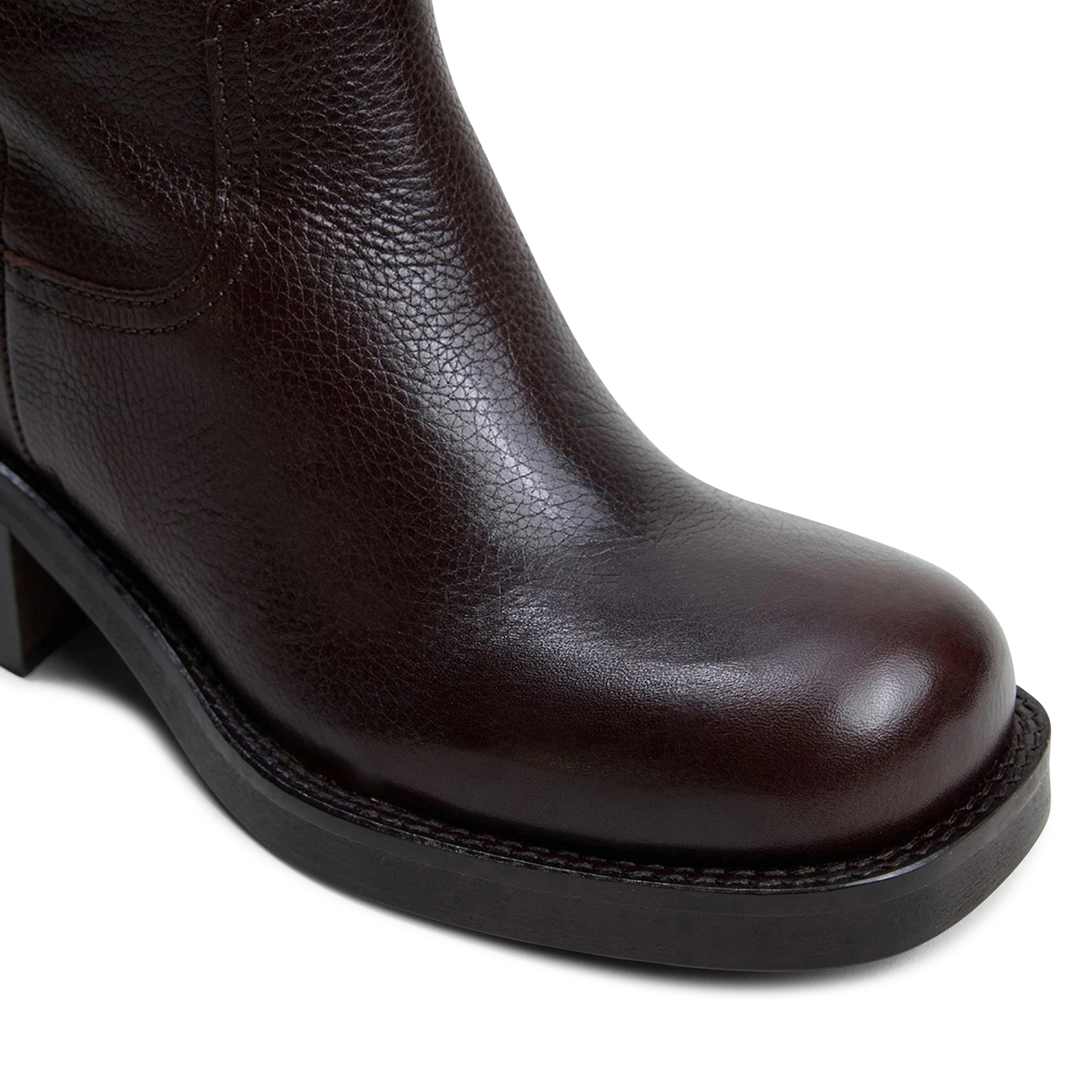 Leather boots JONAK Brown