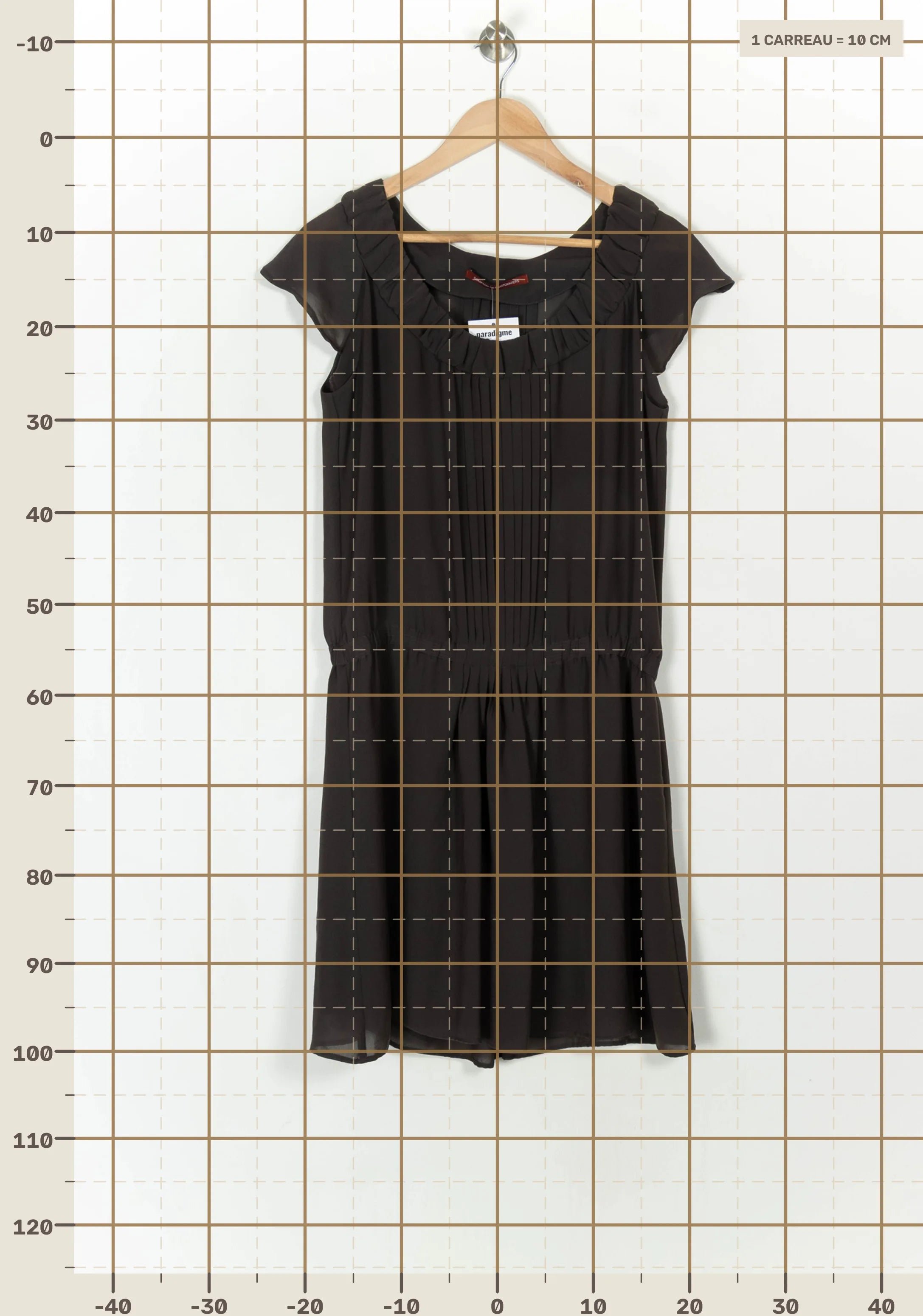 Short & midi dress COMPTOIR DES COTONNIERS - Seconde main Brown